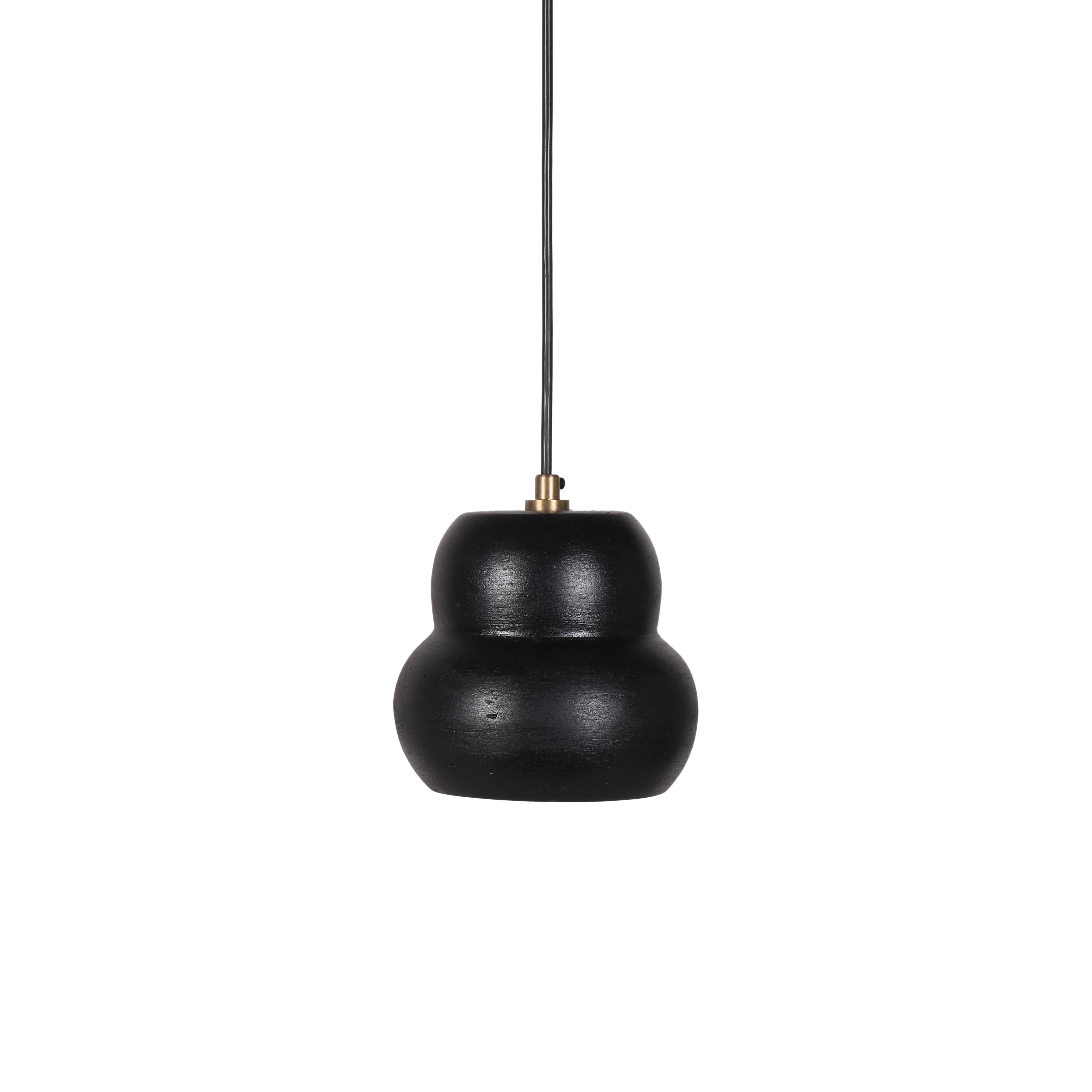 Dovetail Furniture FIS004BLCK Lamps and Lighting Maja Pendant Light