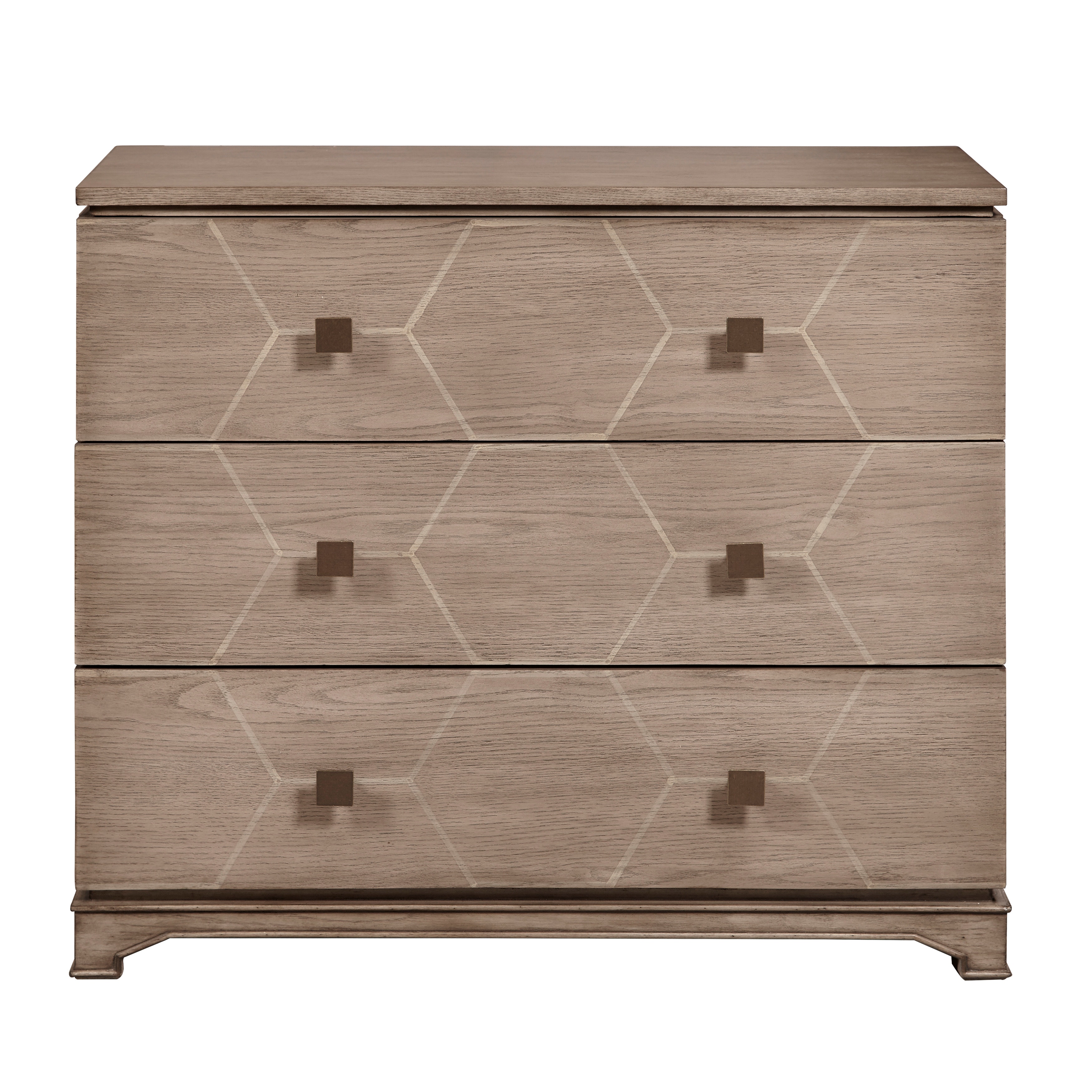 Pulaski Furniture Ds D204 050 Bedroom Hexagonal Print Three Drawer