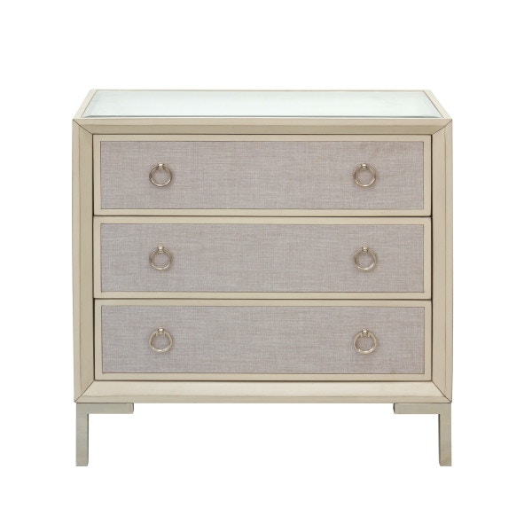 Pulaski Furniture Ds D229 054 Bedroom Linen Front Three Drawer Chest