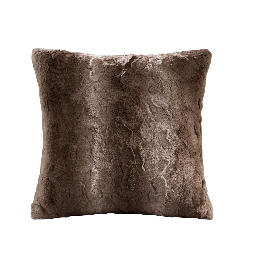 Hampton Hill Bedding Zuri Faux Fur Square Pillow MP30-1913