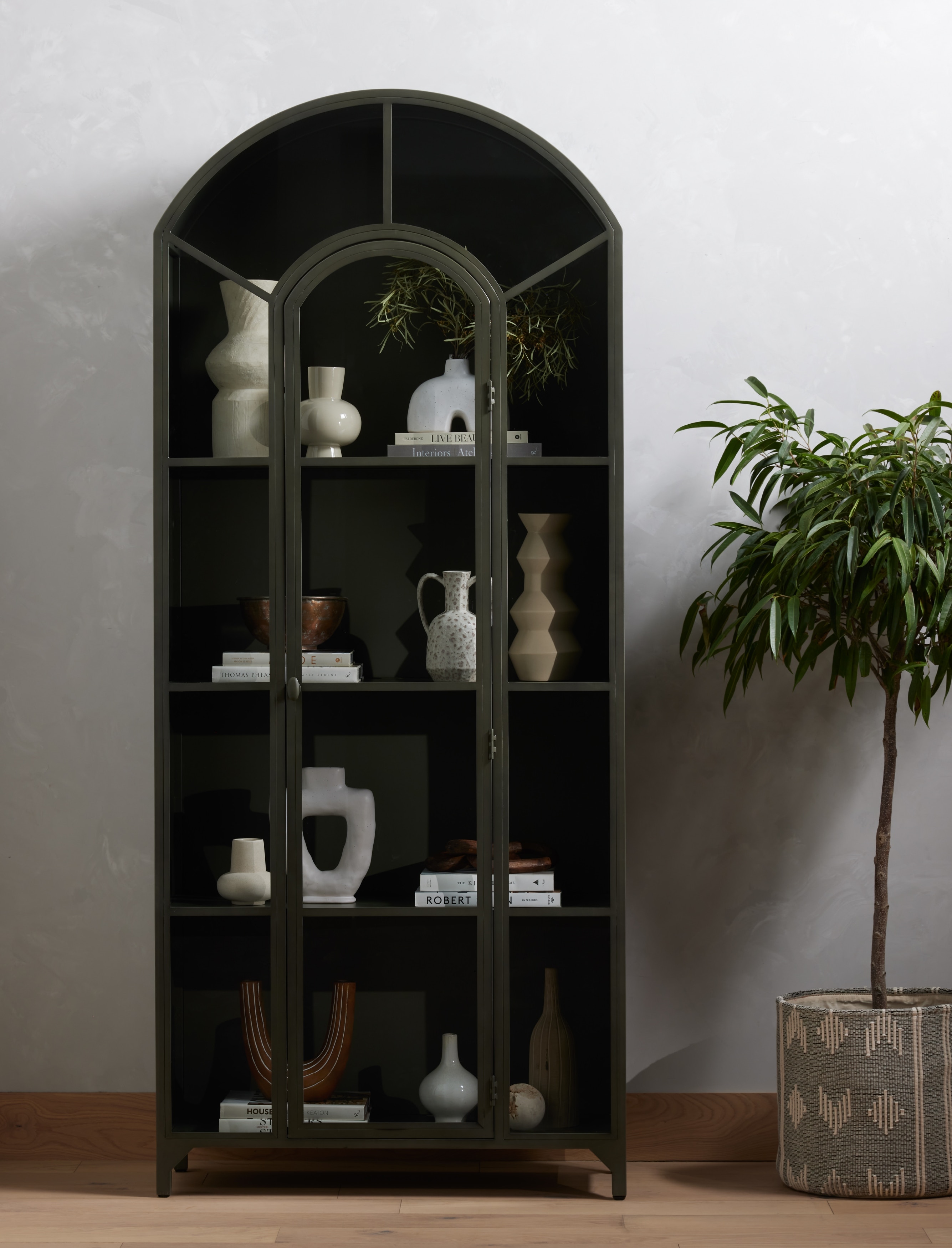 Four hands belmont metal cabinet discount
