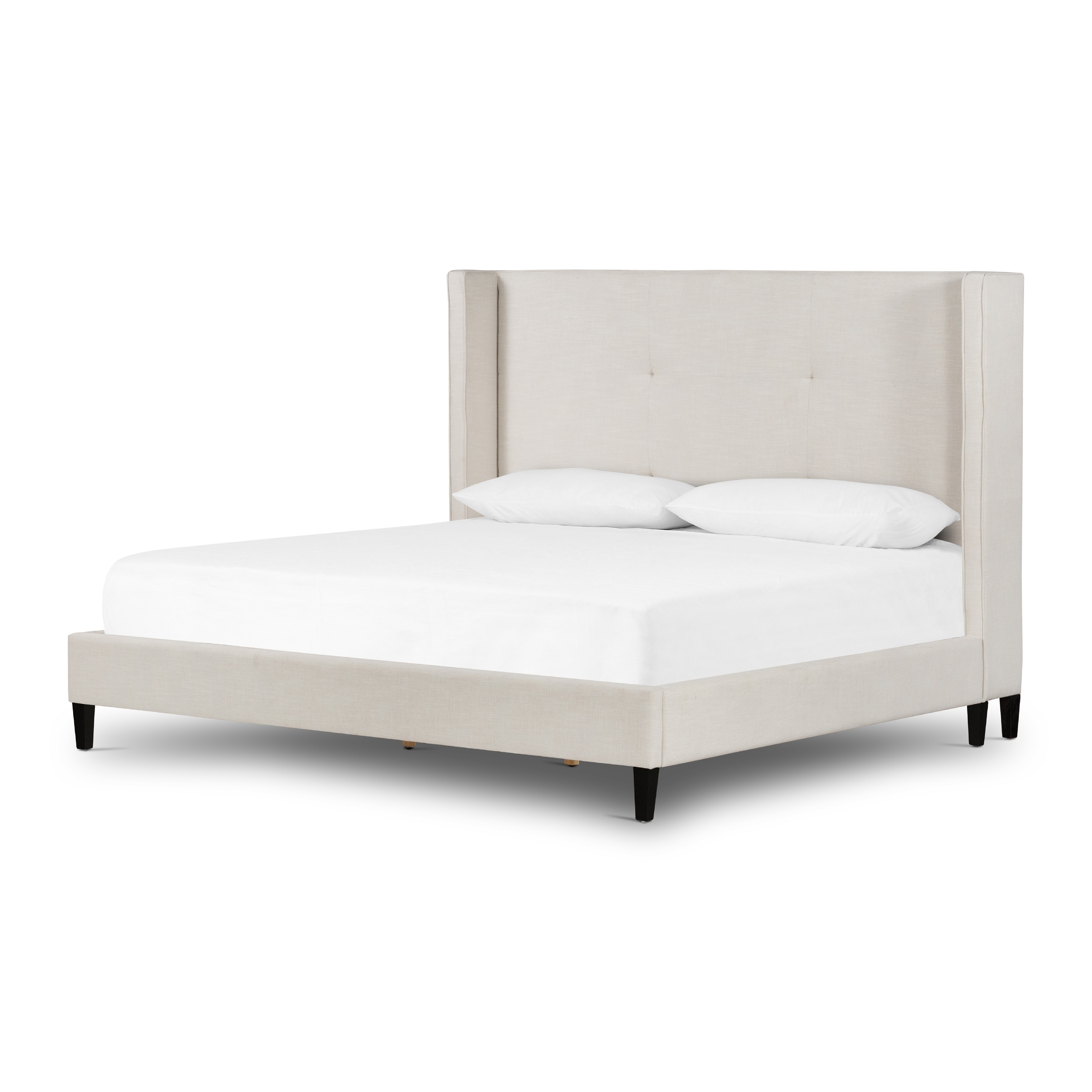 Four Hands Furniture 105599 008 Bedroom Madison Bed Cambric Ivory