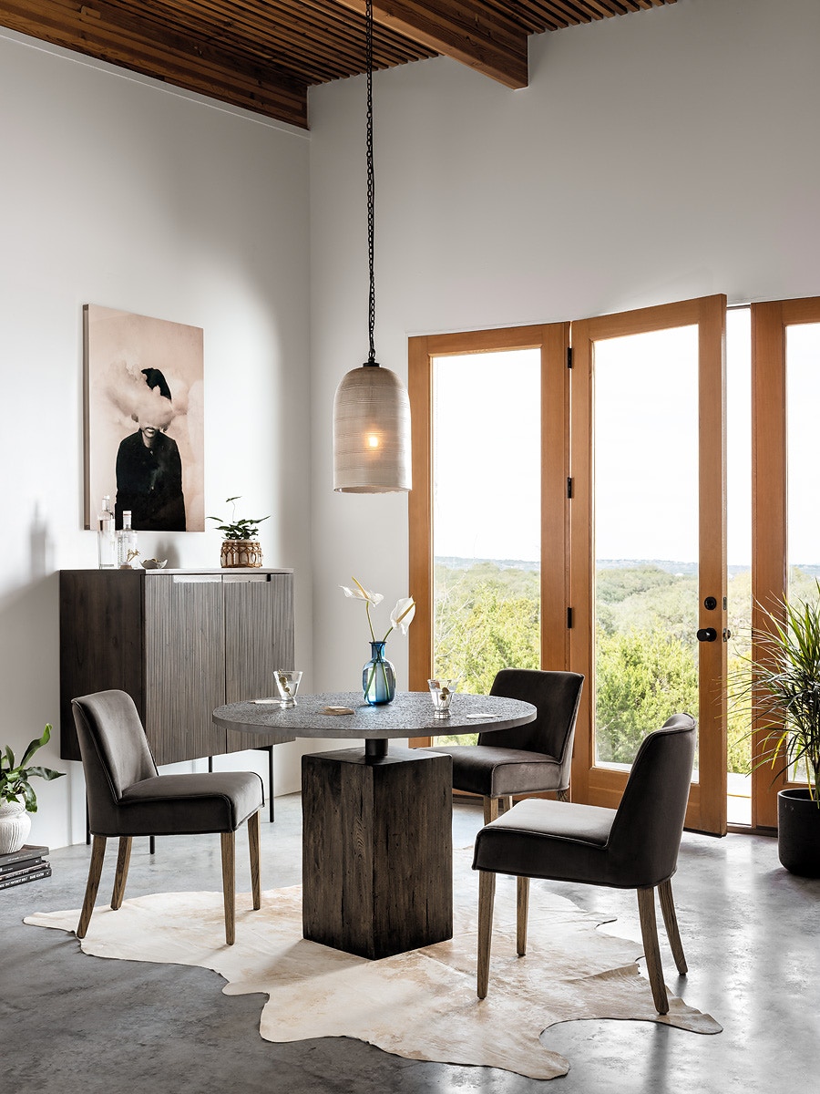 four hands aria dining chair