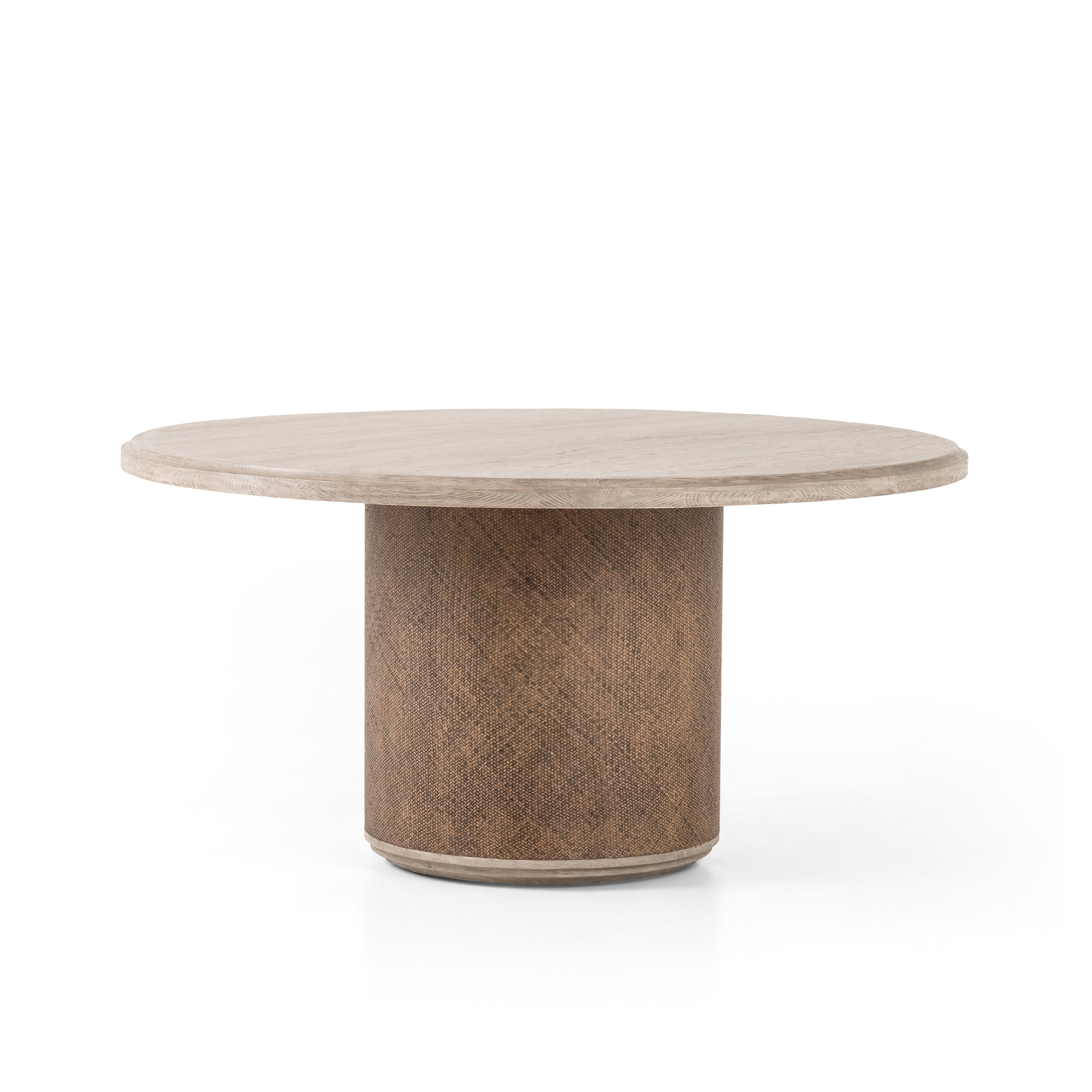 Four hands store round dining table