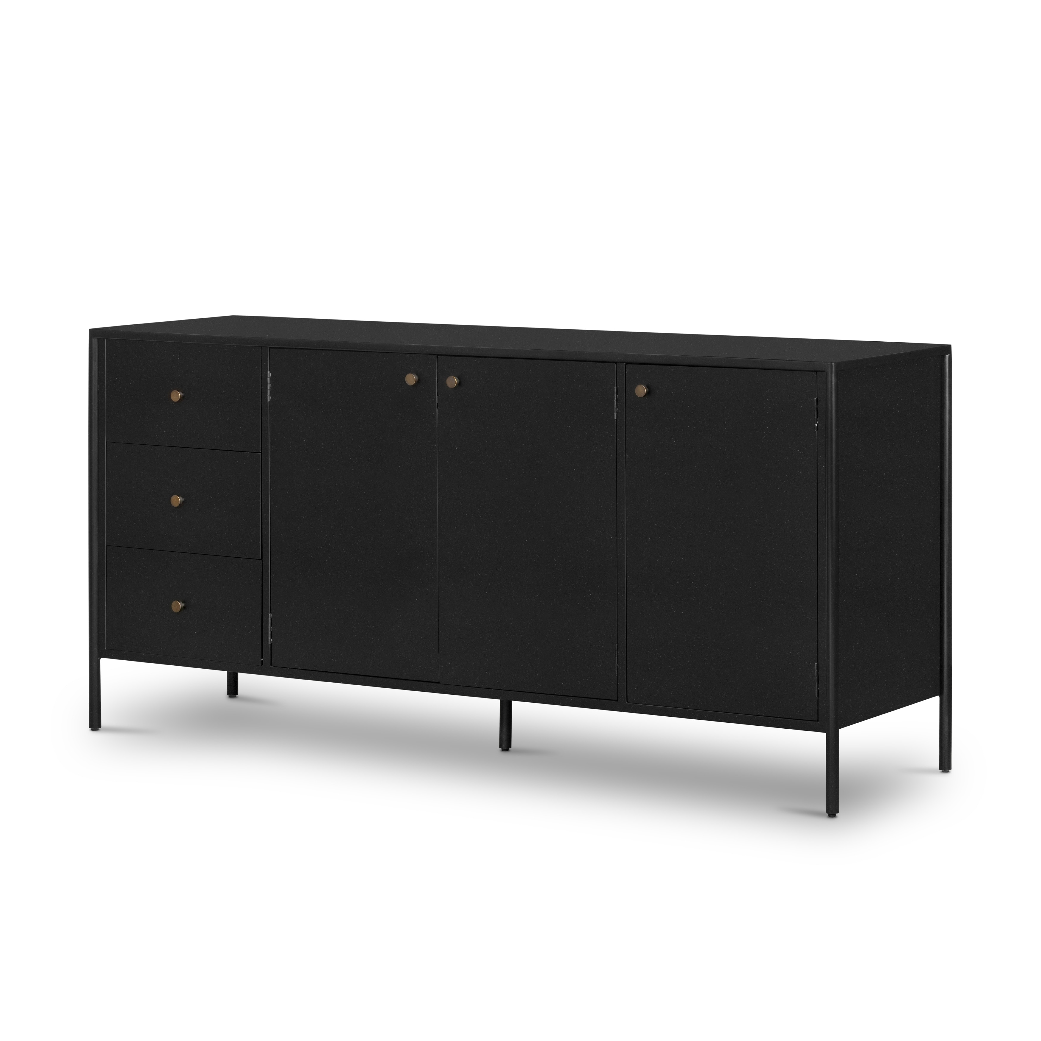 Four Hands Furniture 228731001 Dining Room Soto SideboardBlack