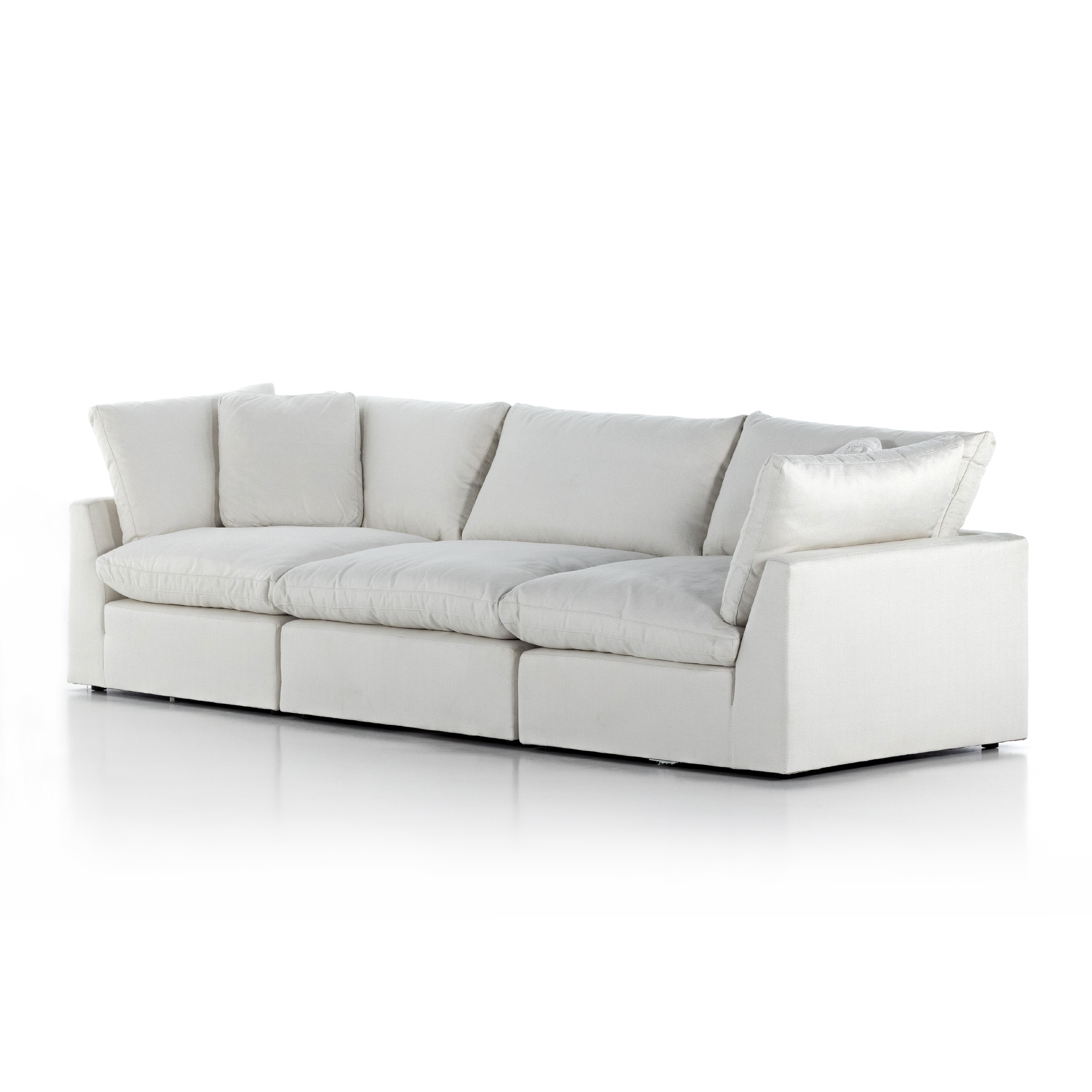 Four hands deals sectional sofa