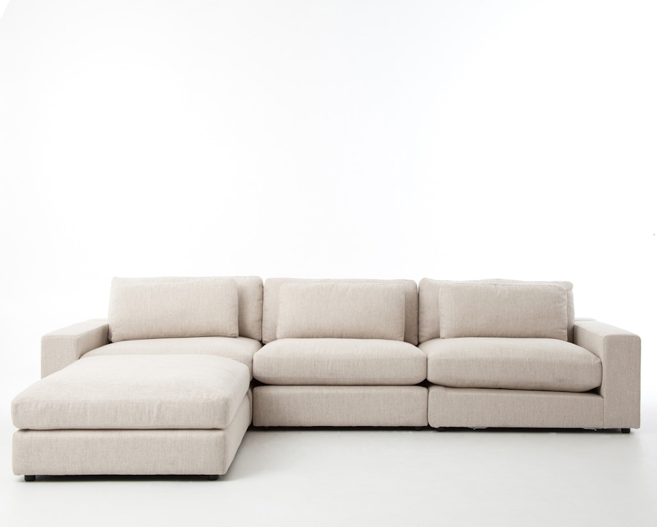 Four Hands Furniture Cken D2 377 Living Room Bloor Sofa W Ottoman Four Hands Furniture Bloor Sofa W Ottoman Essence Natural Cken D2 377