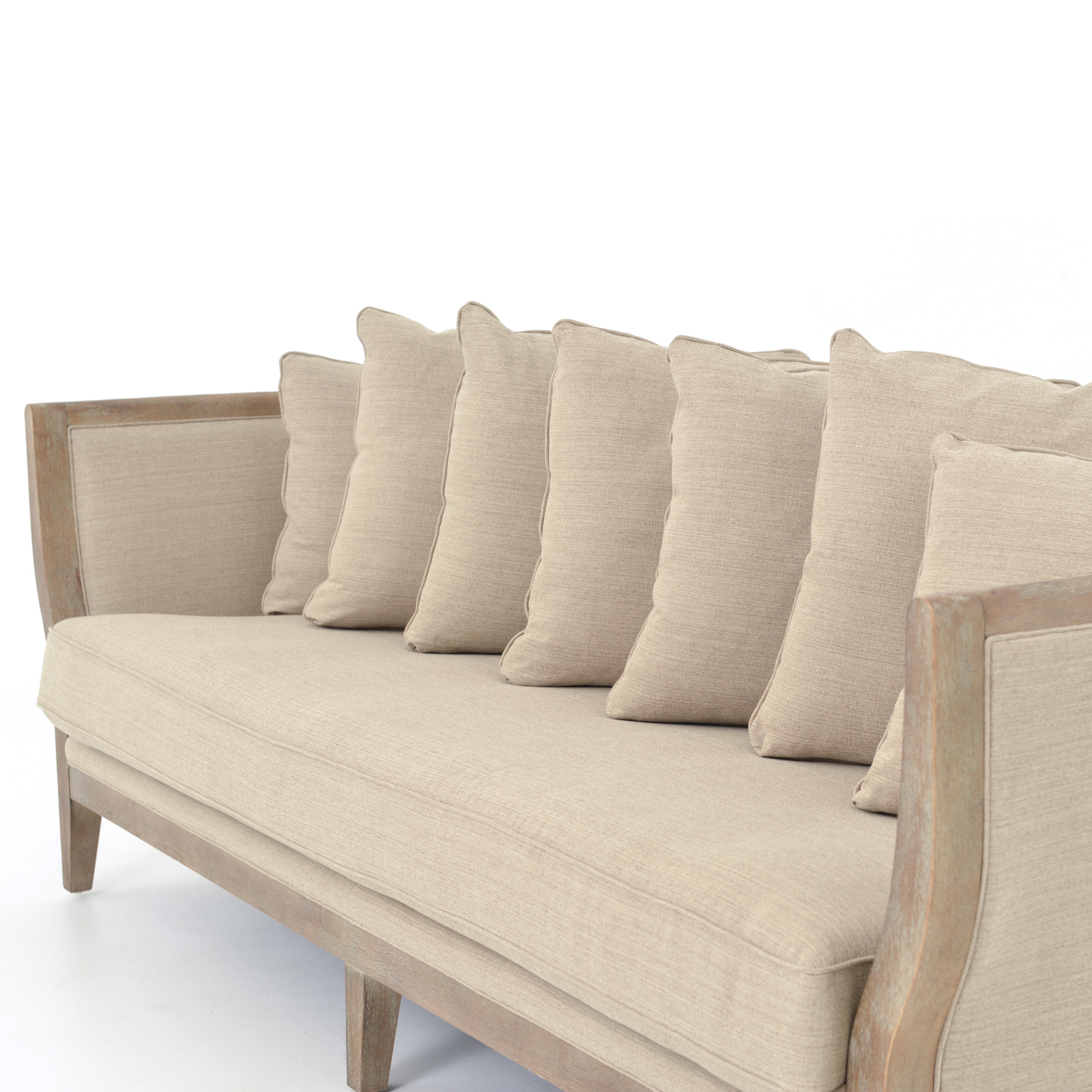 Four Hands Furniture CMIC55Z030 Living Room Hayes 96.5 SofaHyde Clay