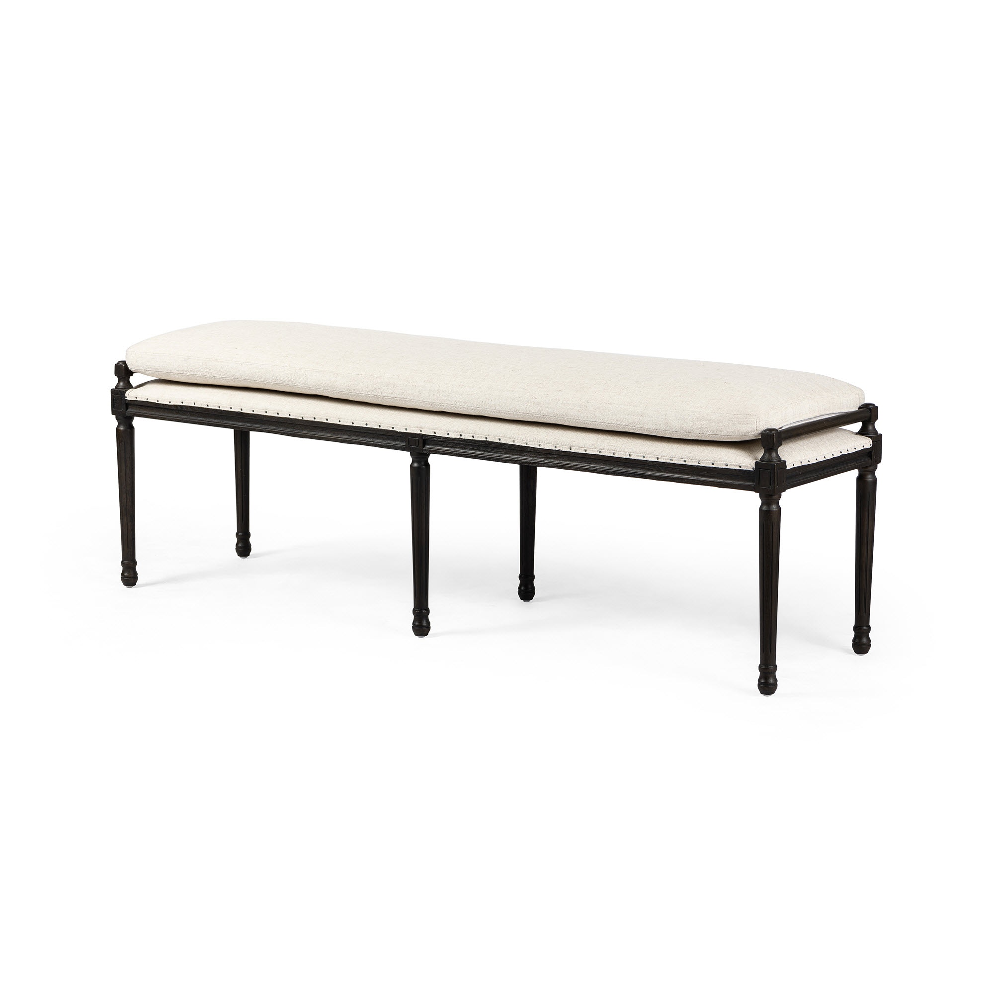 Four Hands Furniture 100009004 Bedroom Lucille Dining Bench67Alcala Cream