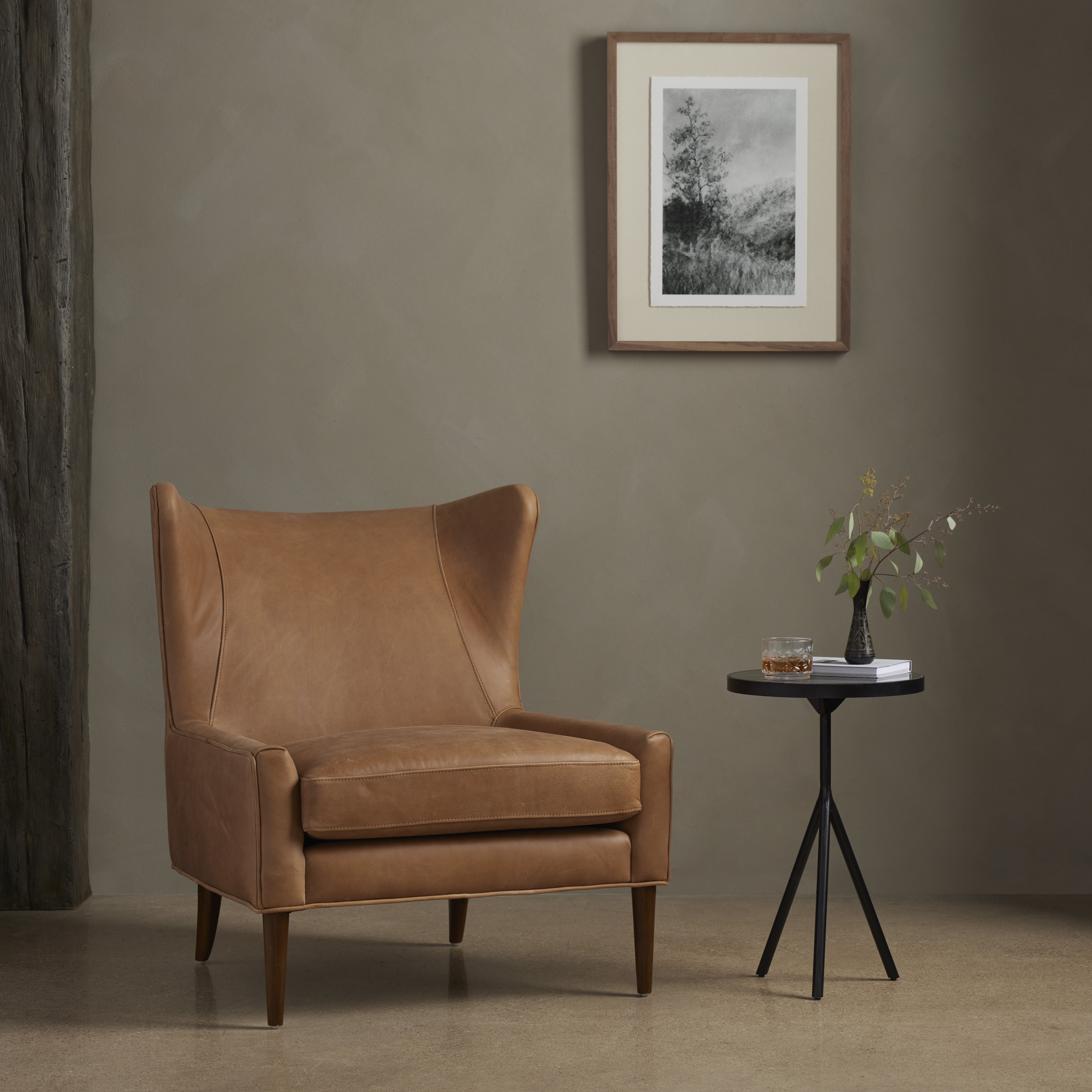 Four hands deals marlow wing chair