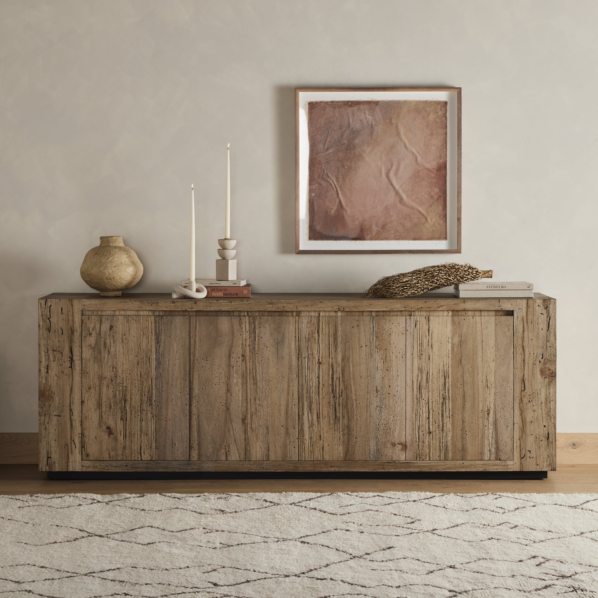 Four Hands Furniture 229169-002 Casual Dining Abaso Sideboard-Rustic ...