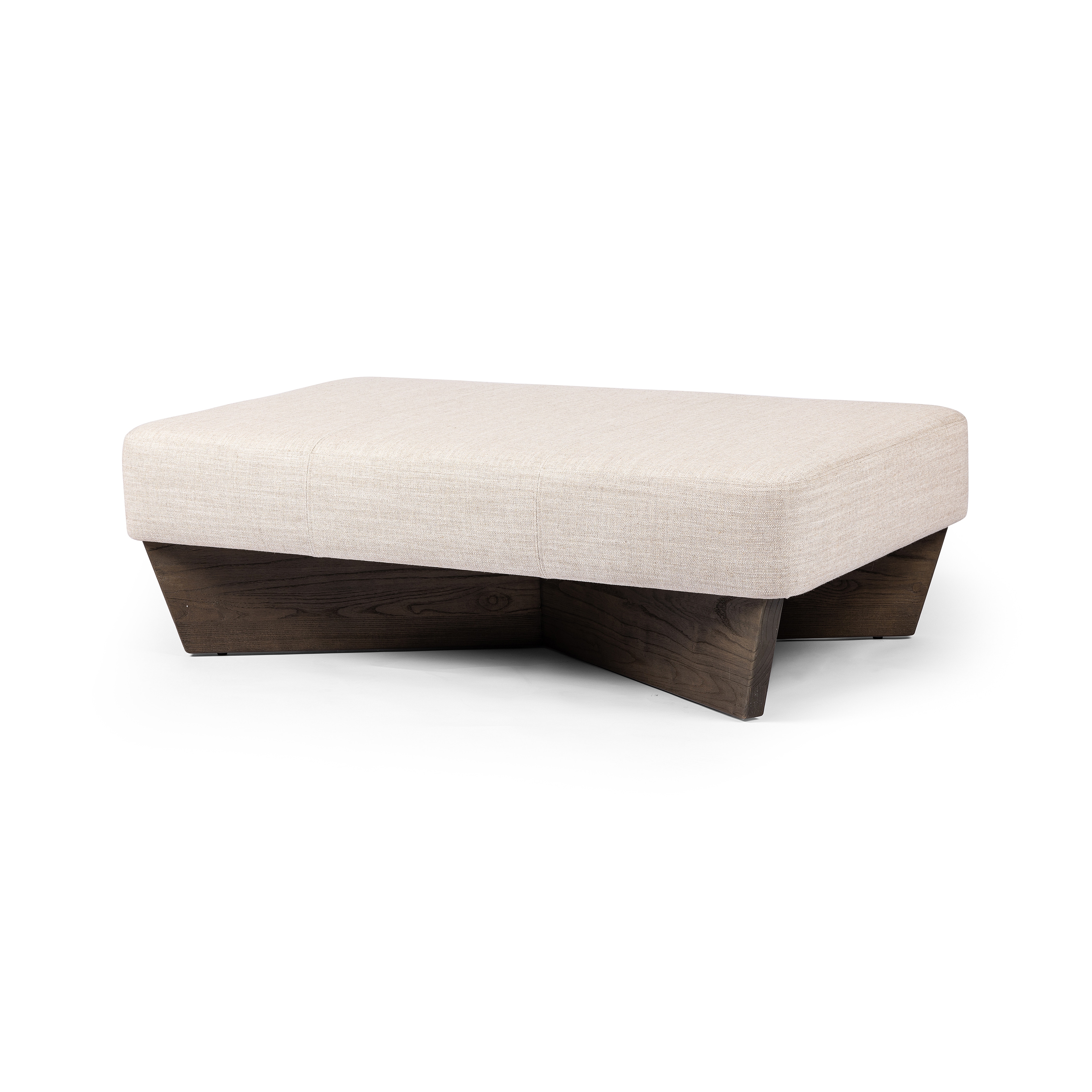 Four Hands Furniture 230220005 Living Room Chaz Large OttomanAlcala Sand