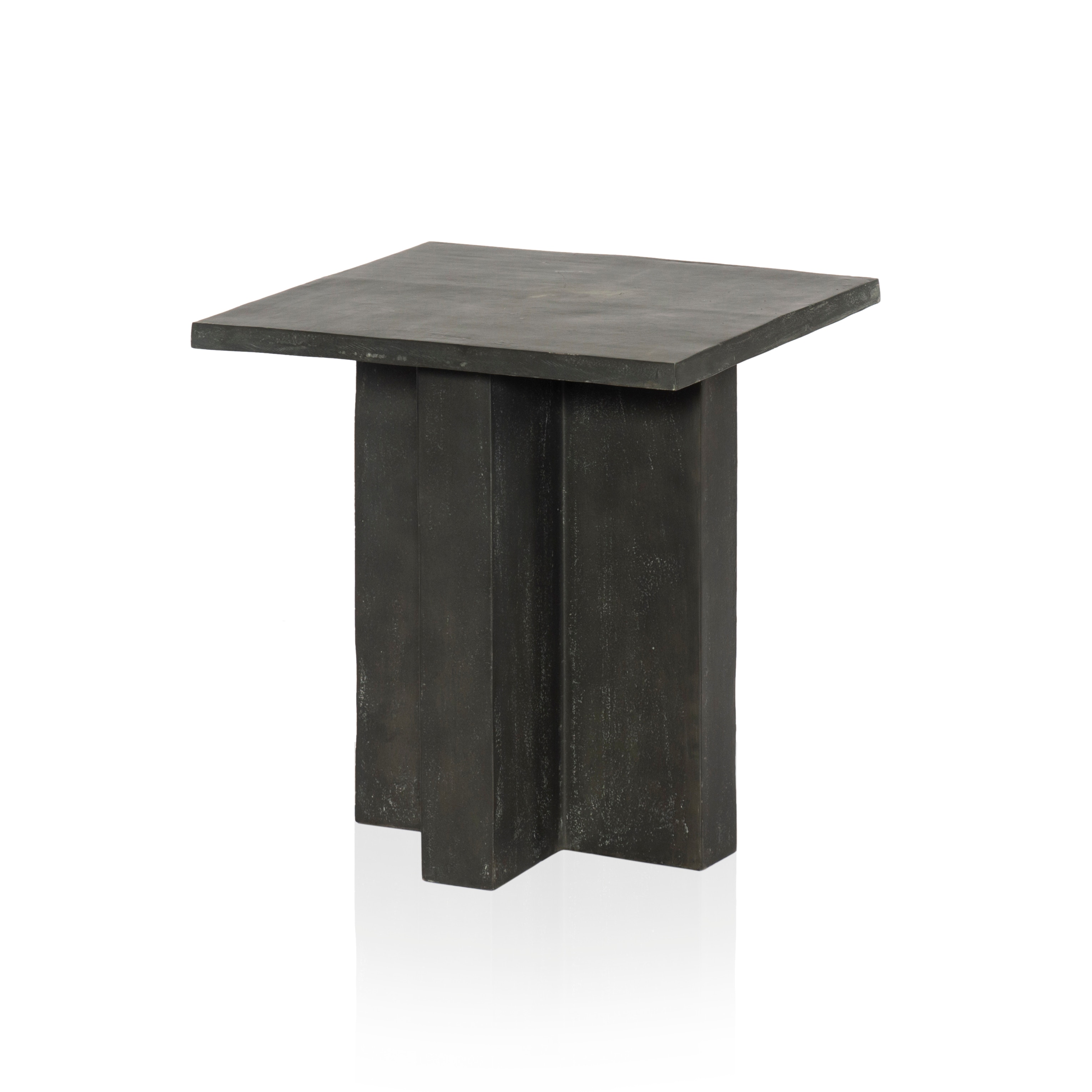 Four Hands Furniture 234524001 OutdoorPatio Terrell Outdoor End Table