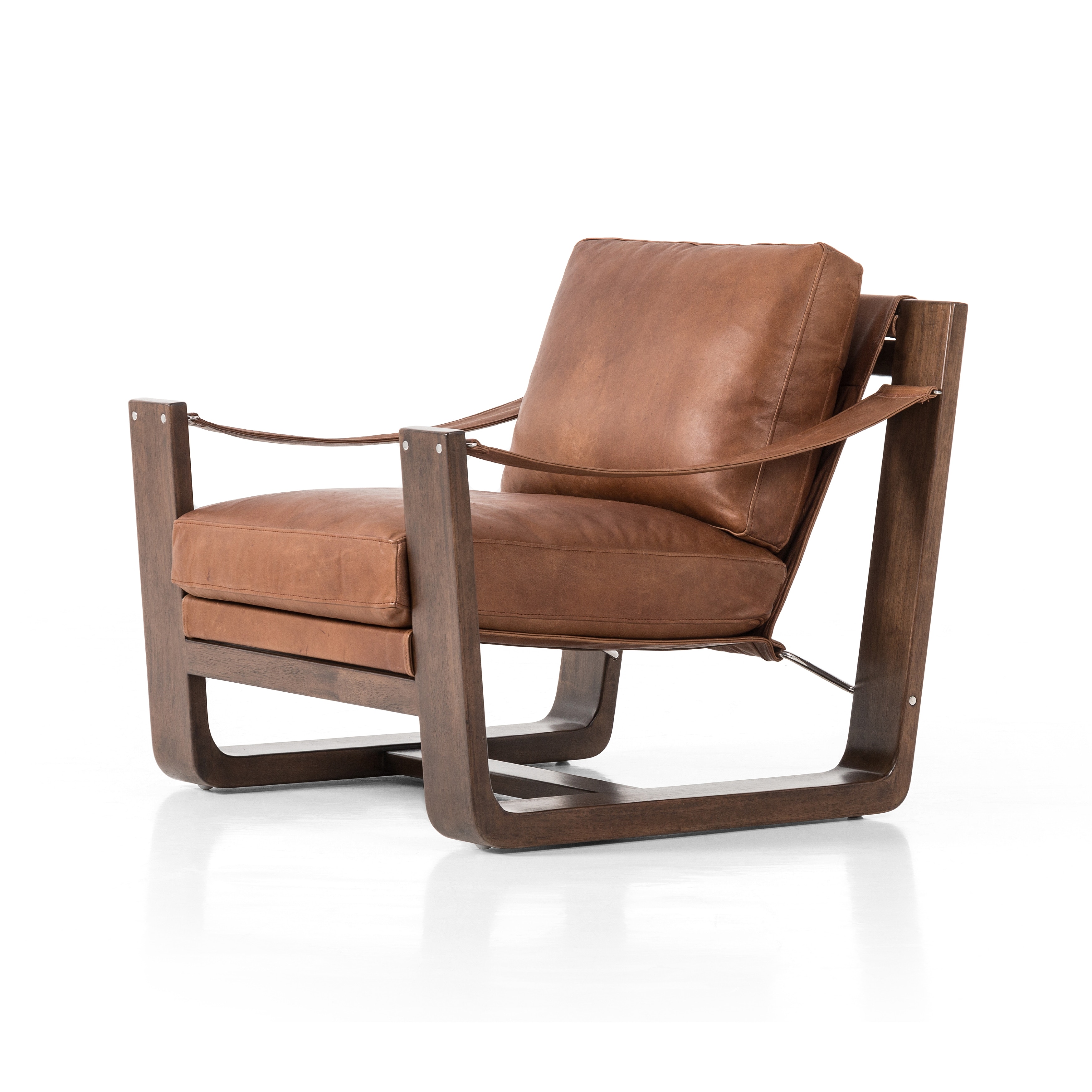 Four Hands Furniture 235209 001 Living Room Cesar Chair Heirloom Sienna