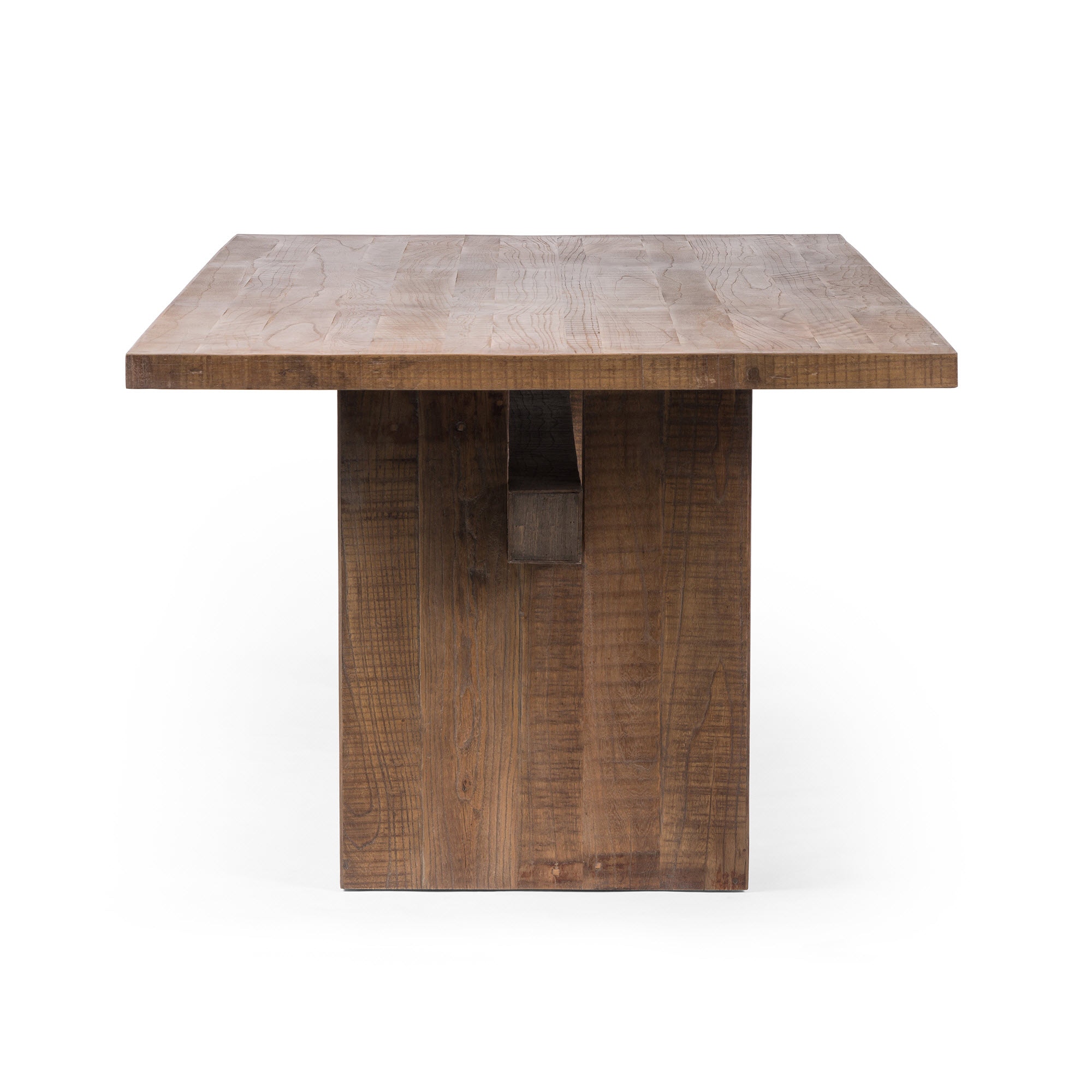 Four Hands Furniture 236070-001 Casual Dining Brandy Dining Table-Rustic Weathered Elm