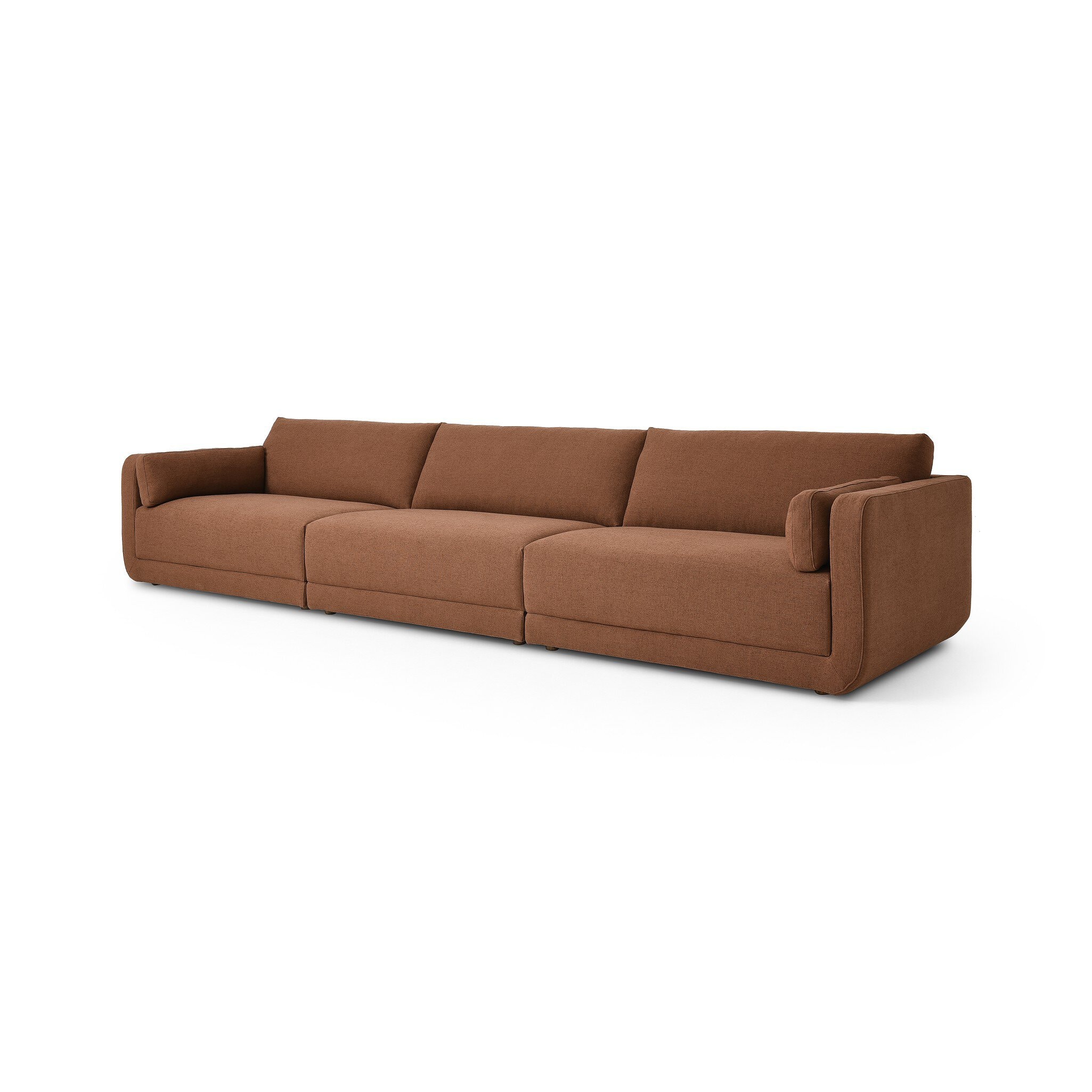 Four Hands Furniture 244411-001 Living Room Toland 3-Piece Sectional ...