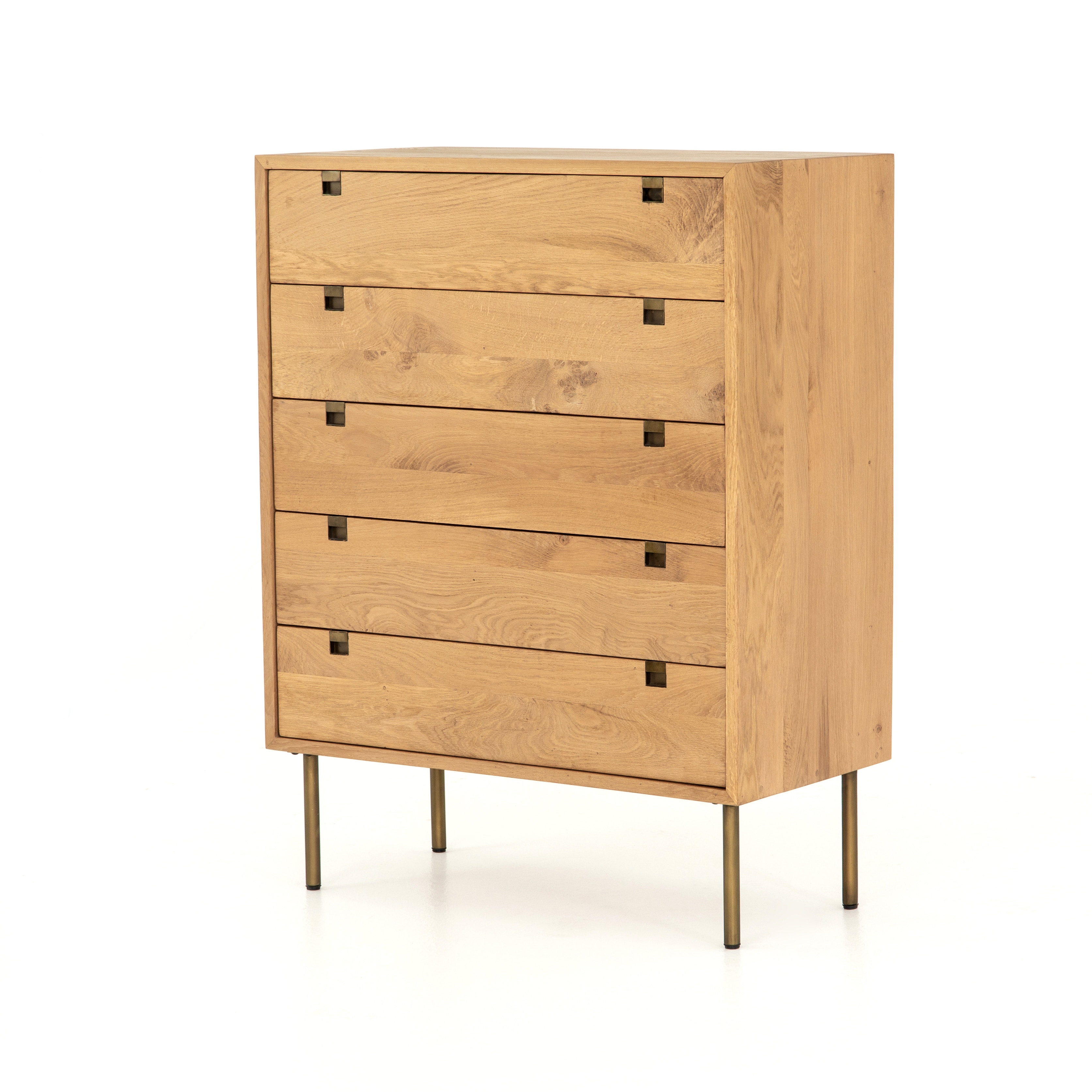 Four Hands Furniture Ifal 029 Bedroom Carlisle 5 Drawer Dresser