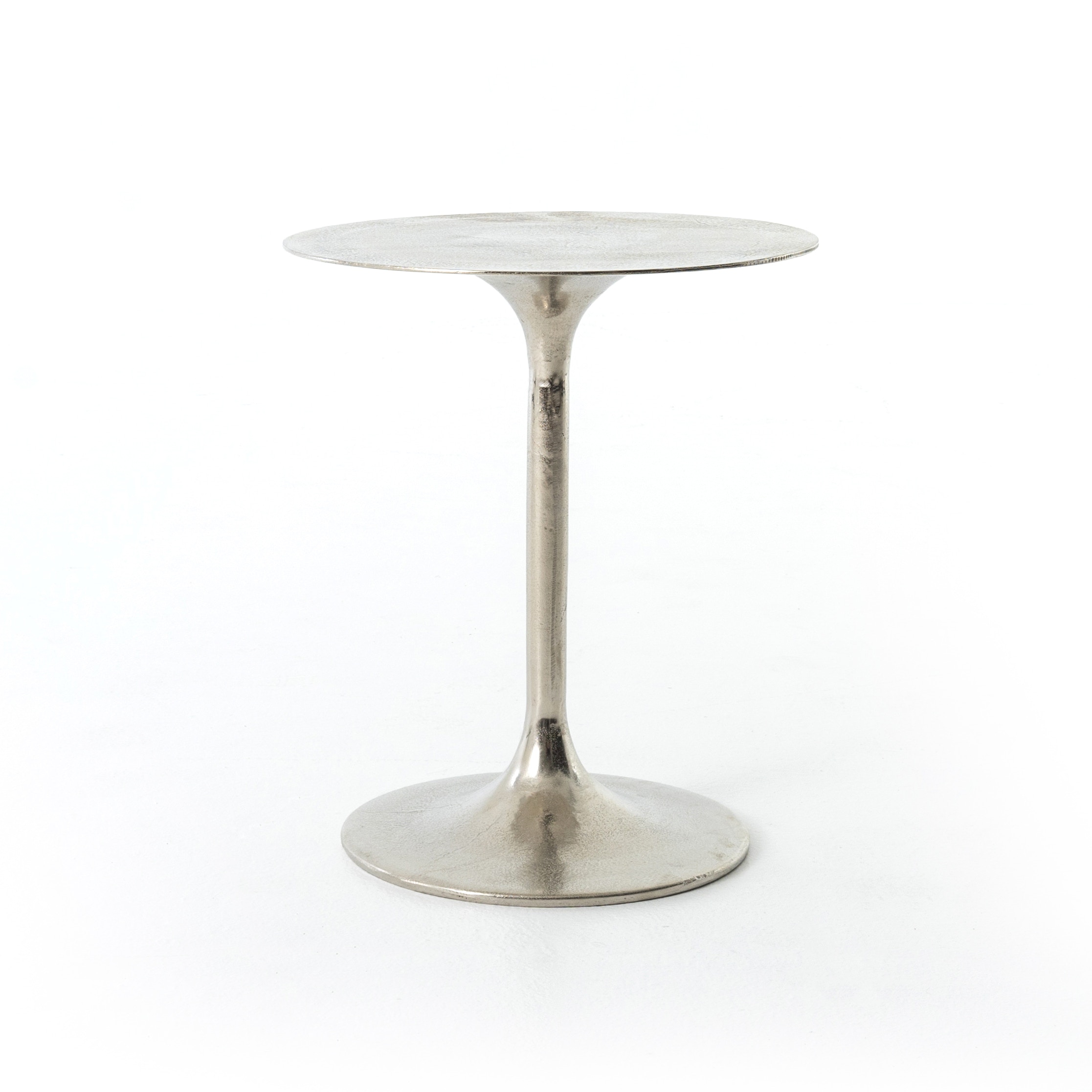 metal tulip side table