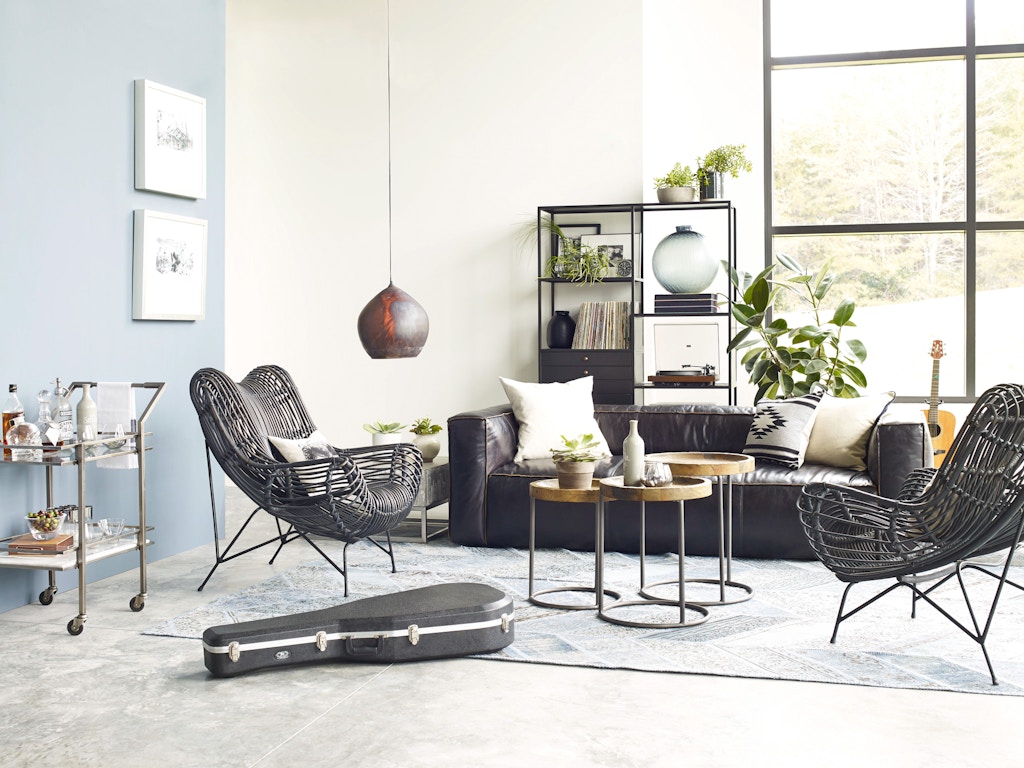 Four Hands Furniture JSD 0002 Living Room WICKER OCCASIONAL CHAIR Four Hands Furniture JSD 0002 Living Room WICKER OCCASIONAL CHAIR