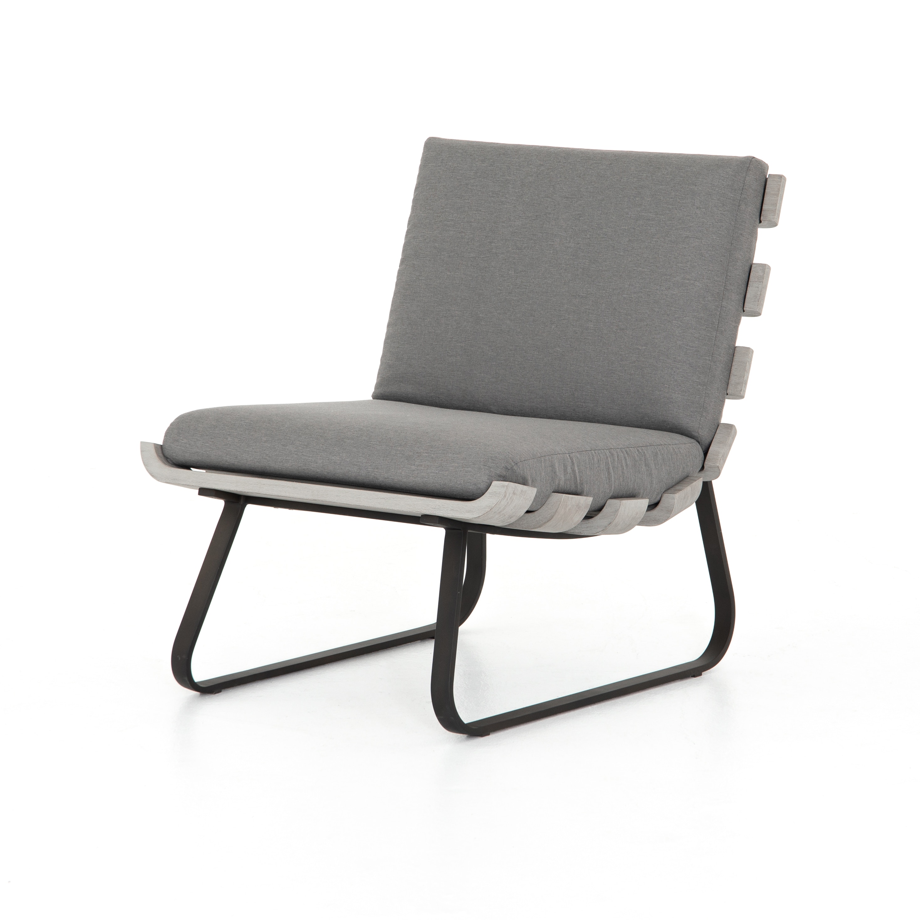 Four Hands Furniture JSOL042A Outdoor Dimitri Outdoor ChairCharcoal