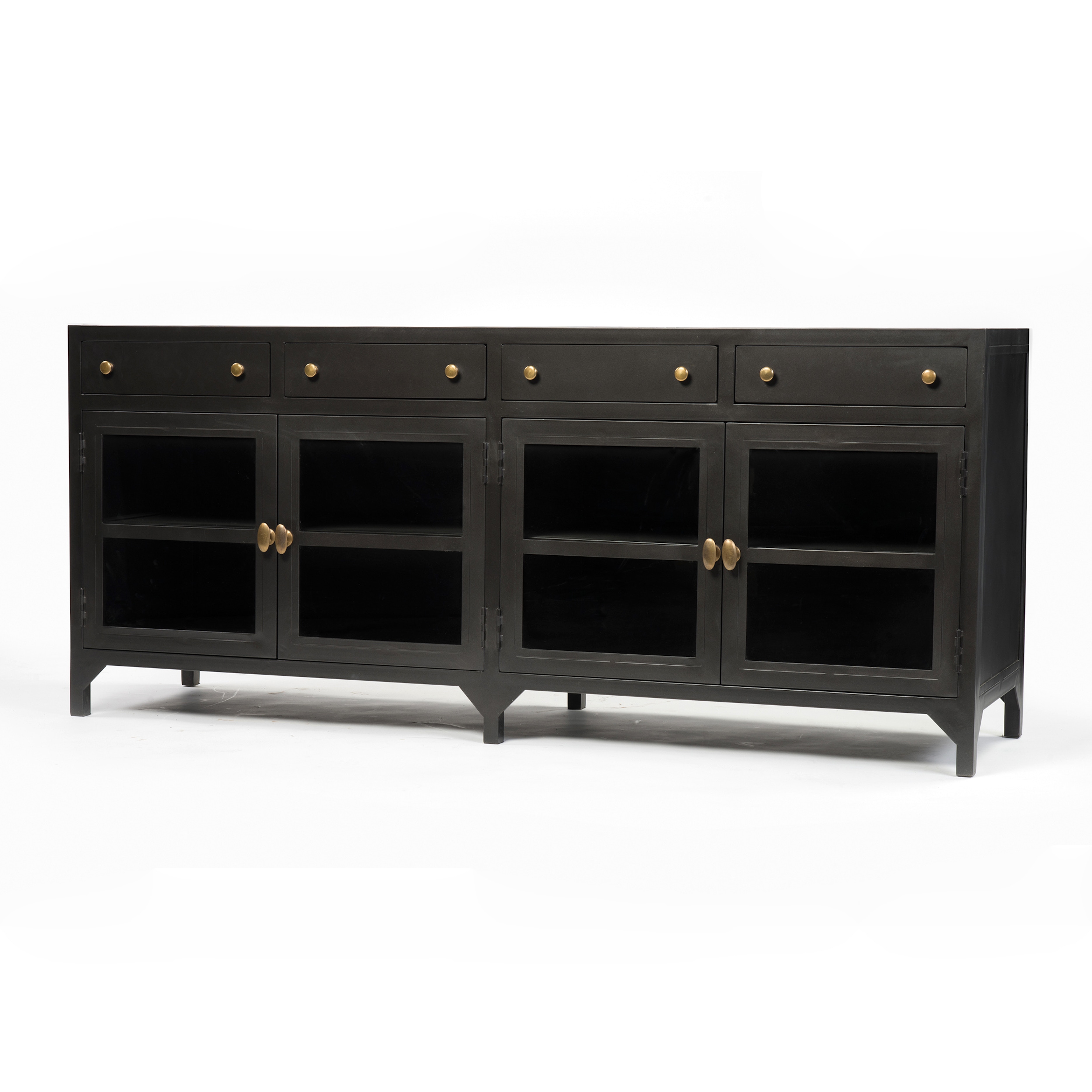 Four Hands Furniture VBELF037 Home Office SHADOW BOX MEDIA CONSOLE