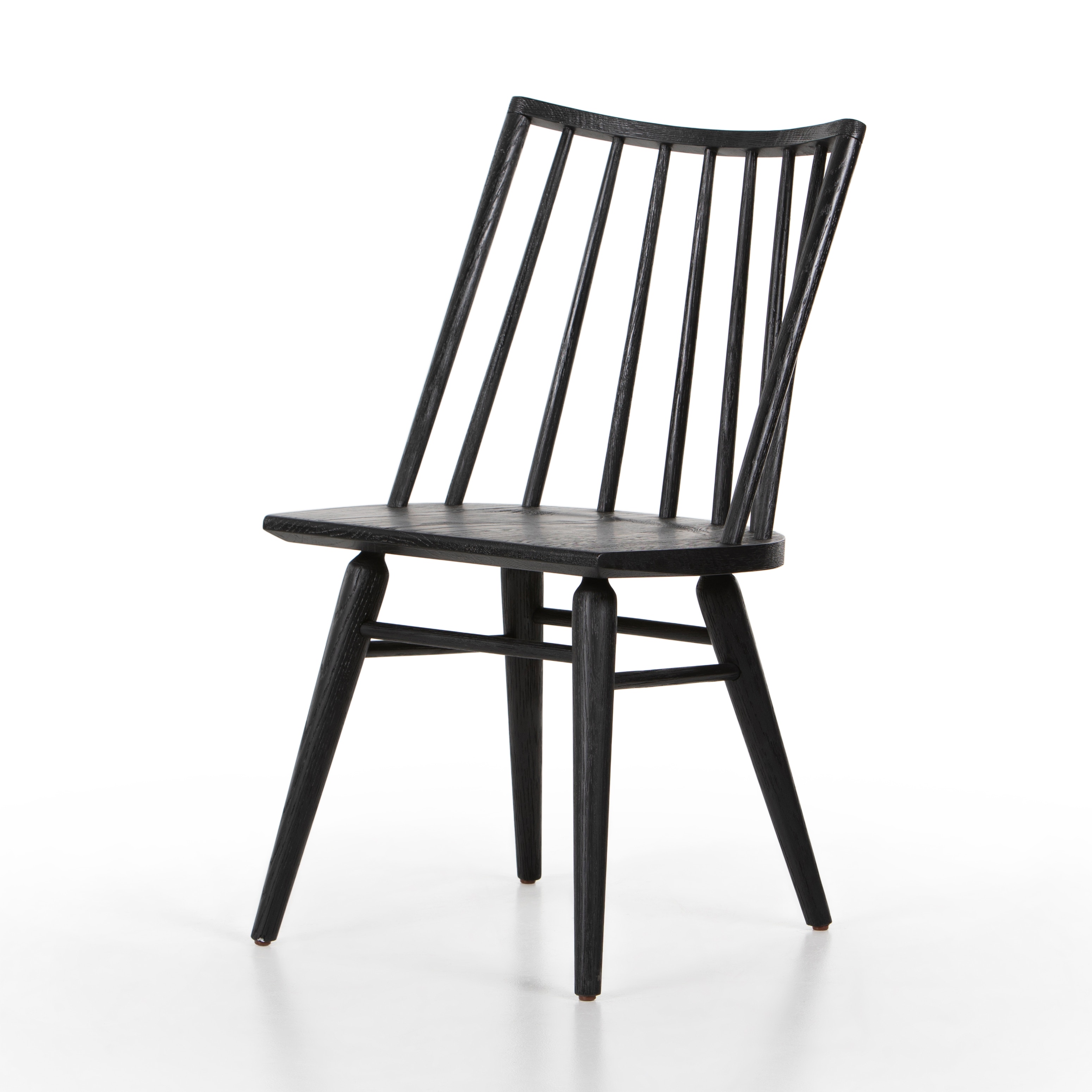 paton black oak windsor dining chair