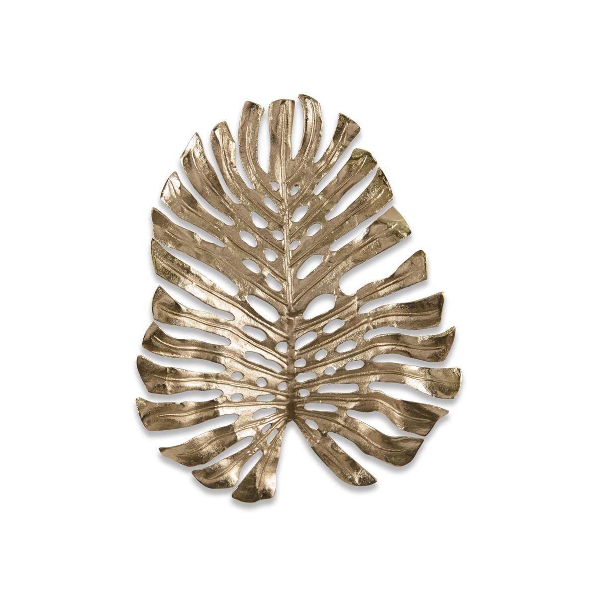 John Richard Gilded Palm Leaf Sculpture II GBG-2709
