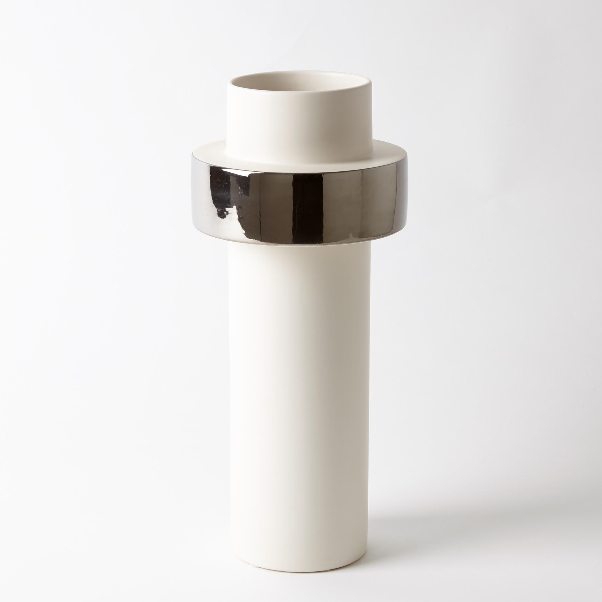 Global Views Silver Ring Vase-High 1.10421