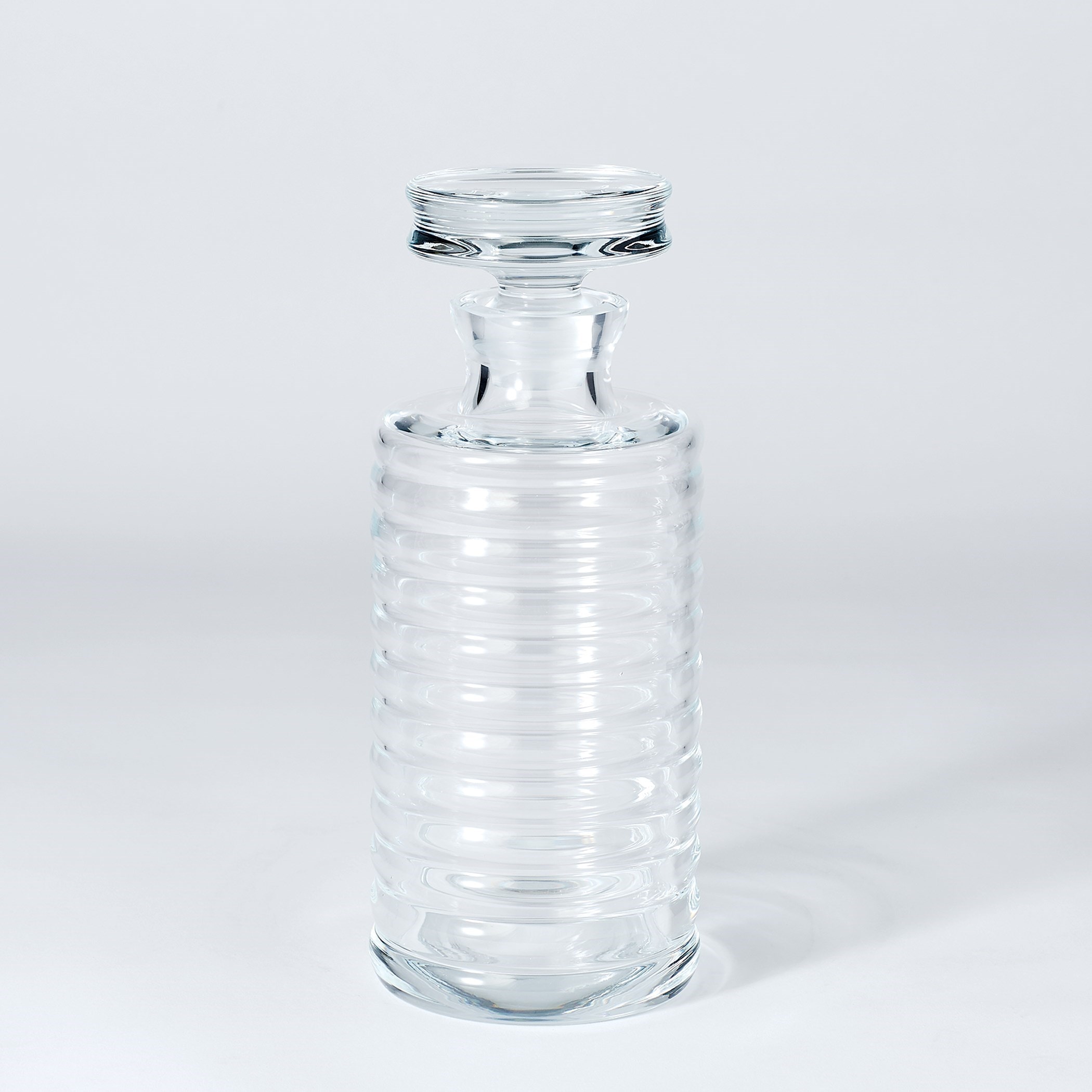 Global Views Ribbed Decanter-Tall 1608