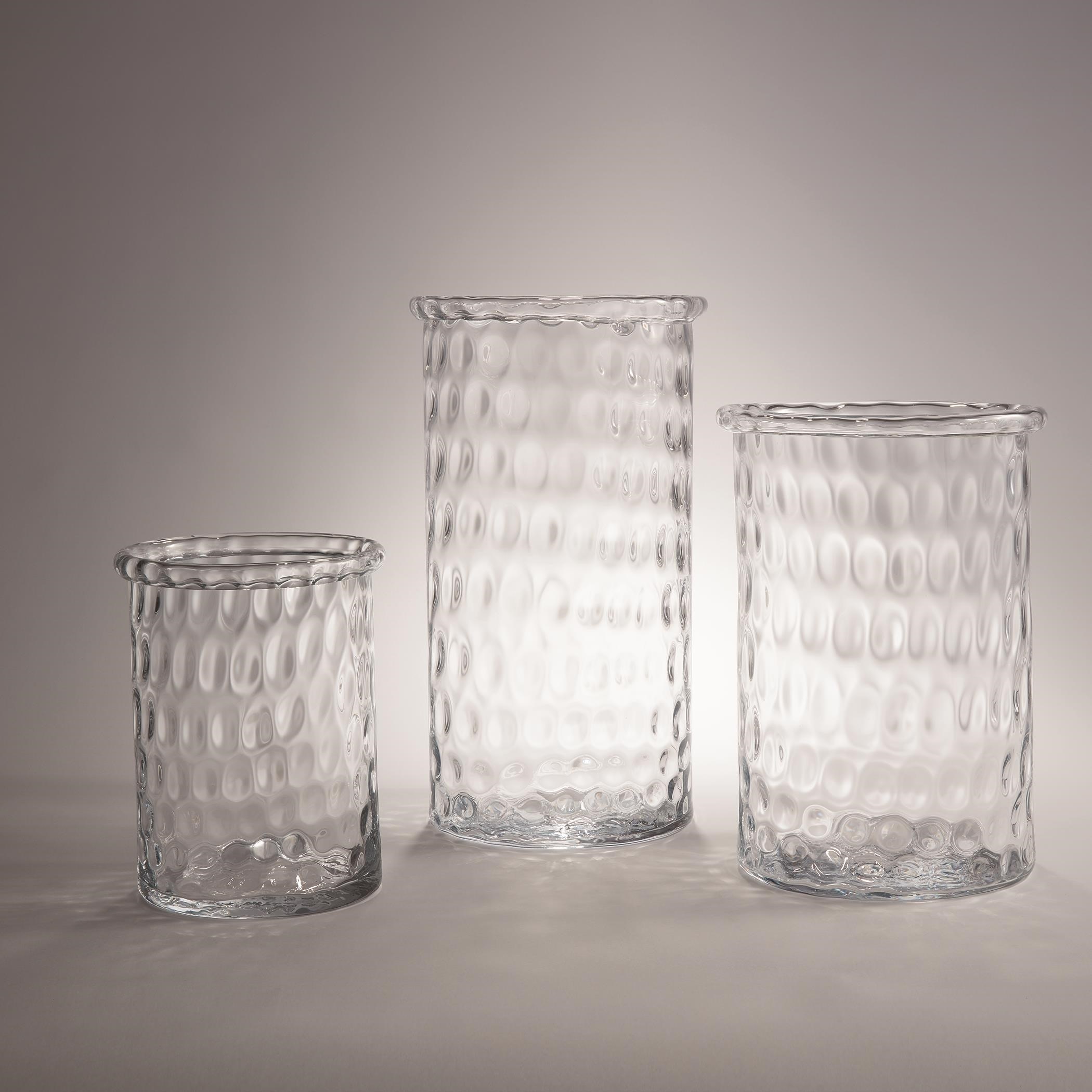 Global Views Honeycomb Hurricane Vase-Lg 6.60155