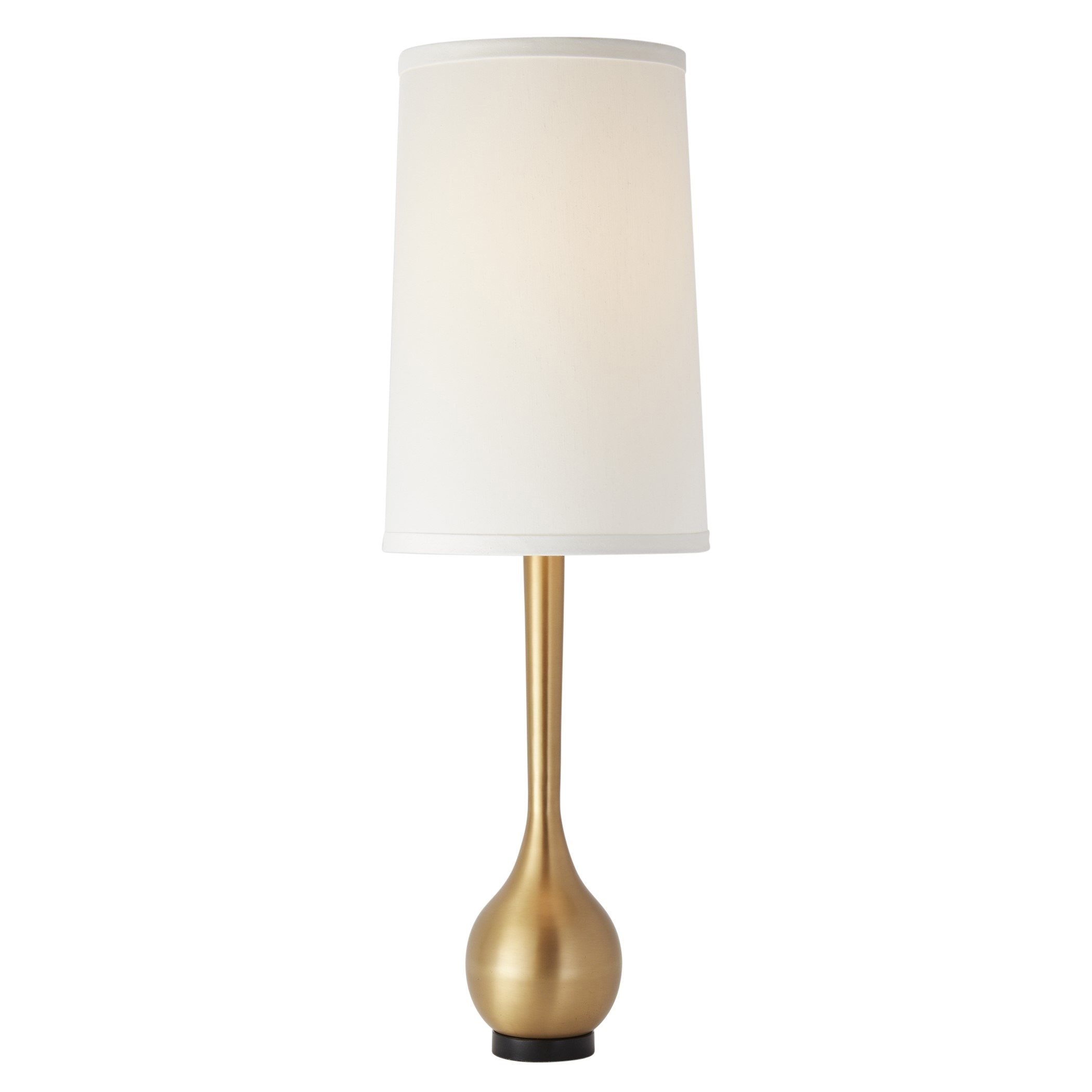 Global Views Bulb Vase Table Lamp-Brushed Brass 9.90862