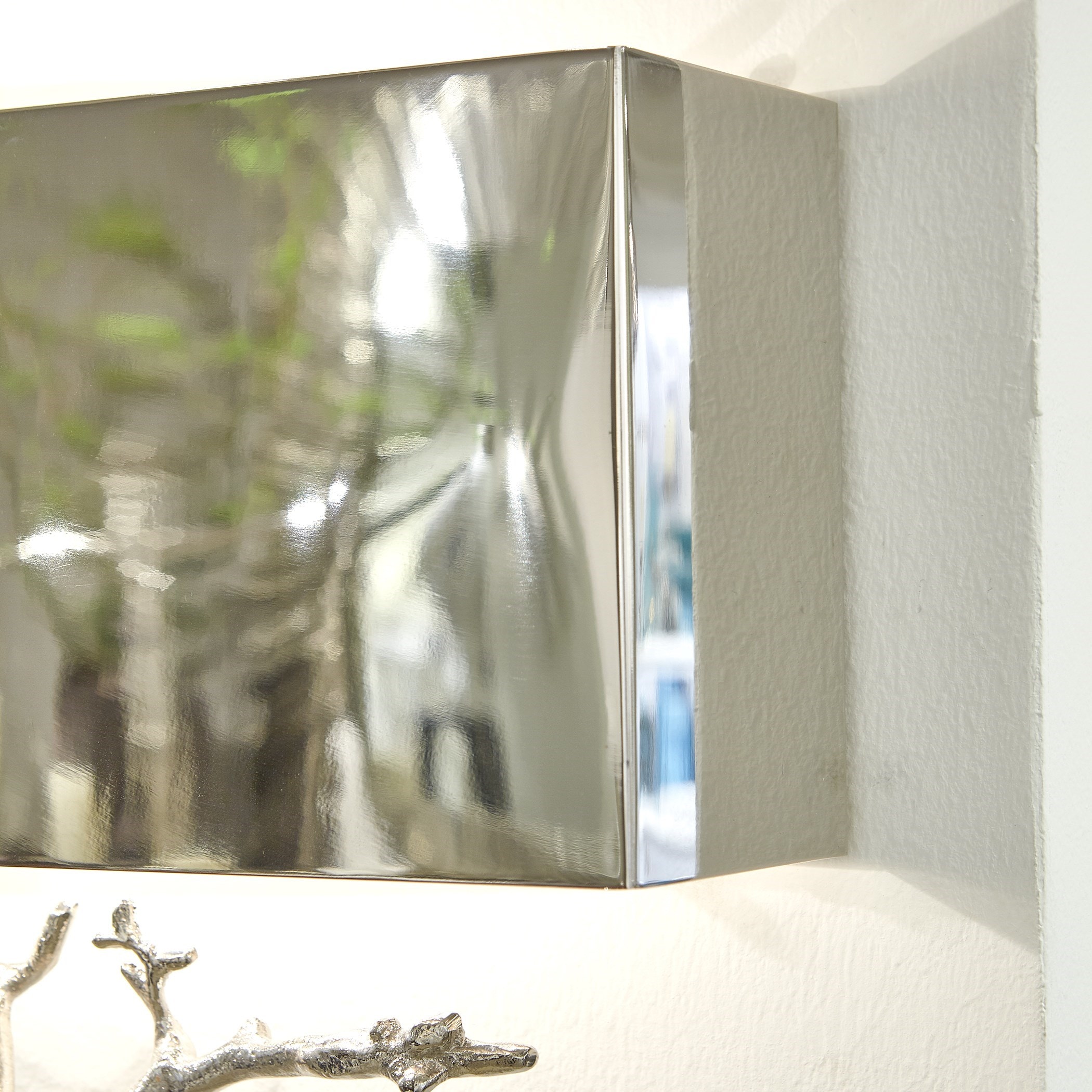 Global Views 9.91798-HW ~Twig Wall Sconce-Nickel-HW