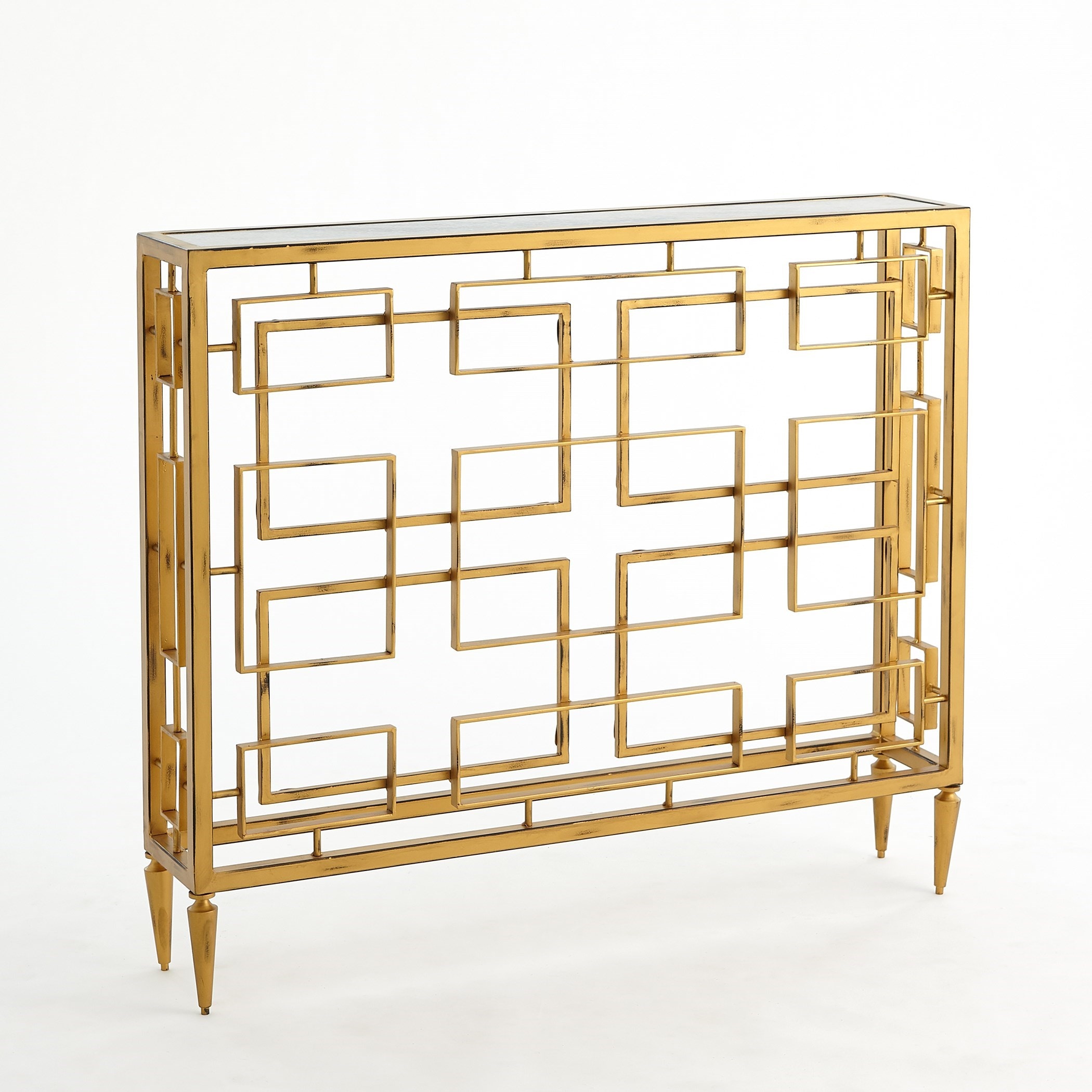 Global Views Open Block Console-Gold 9.92286