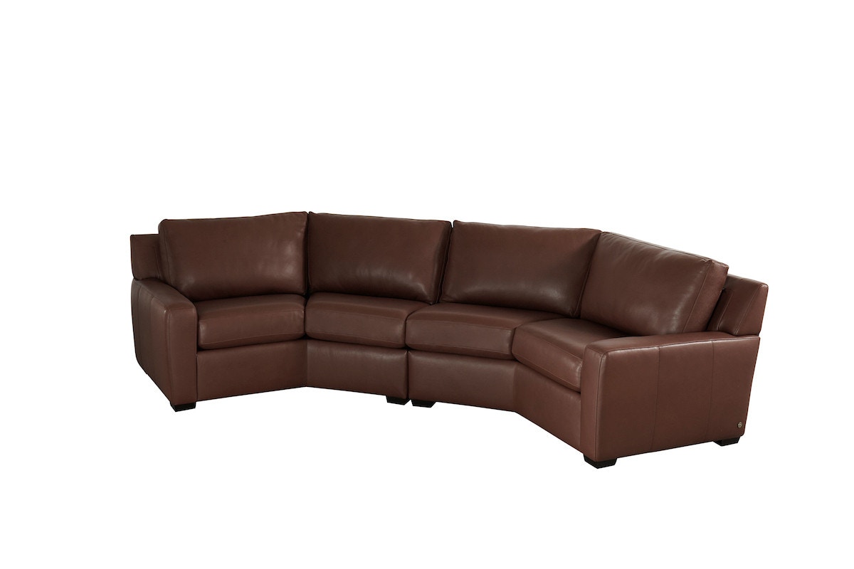 American Leather Furniture Lisben Sectional LIS-SEC-WEB