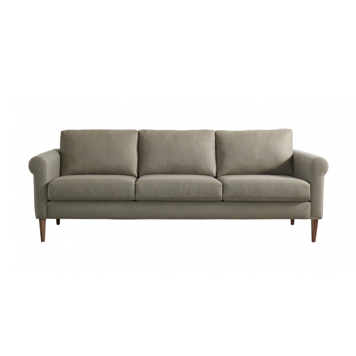 American Leather Furniture Rolled Arm Sofa LLR-S2L-ST