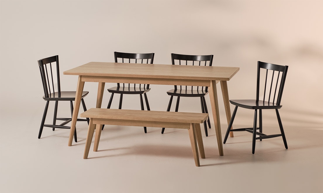 Bermex Dining Table Set RED #001