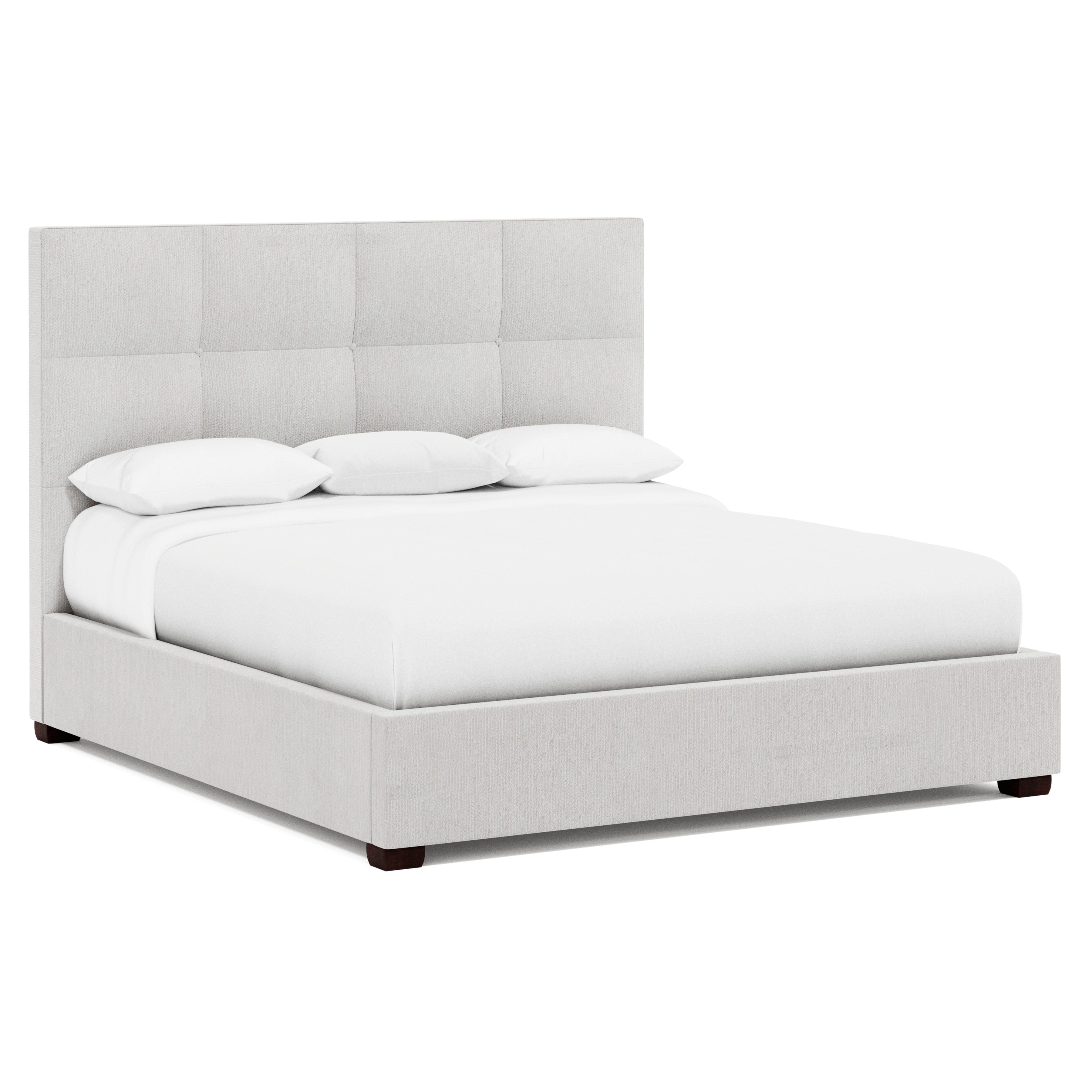 Bernhardt Interiors Derrick King Fabric Panel Bed 765FR66, 765H66