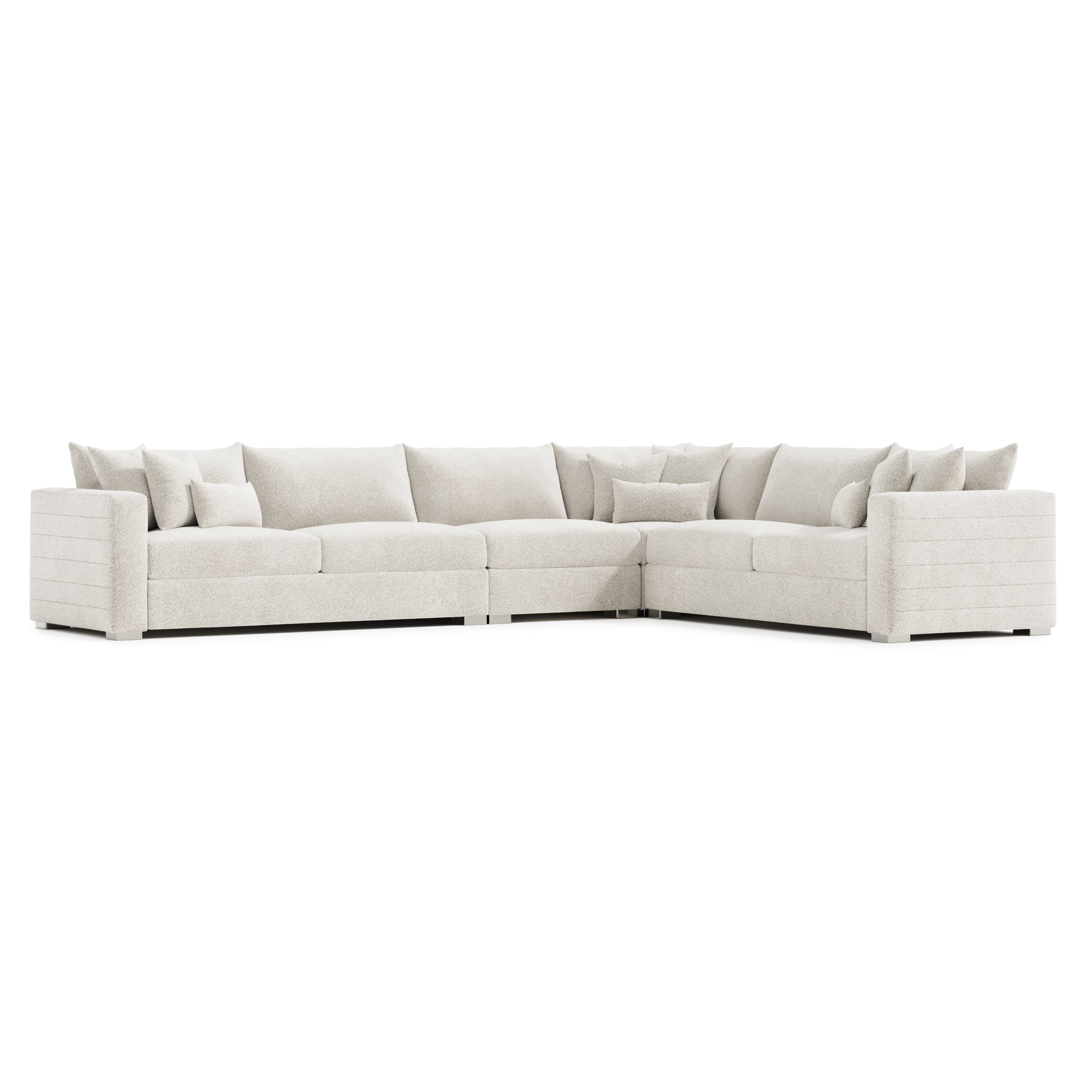 Bernhardt Interiors Helena Fabric Sectional N5130, N5132, N5141, N5142