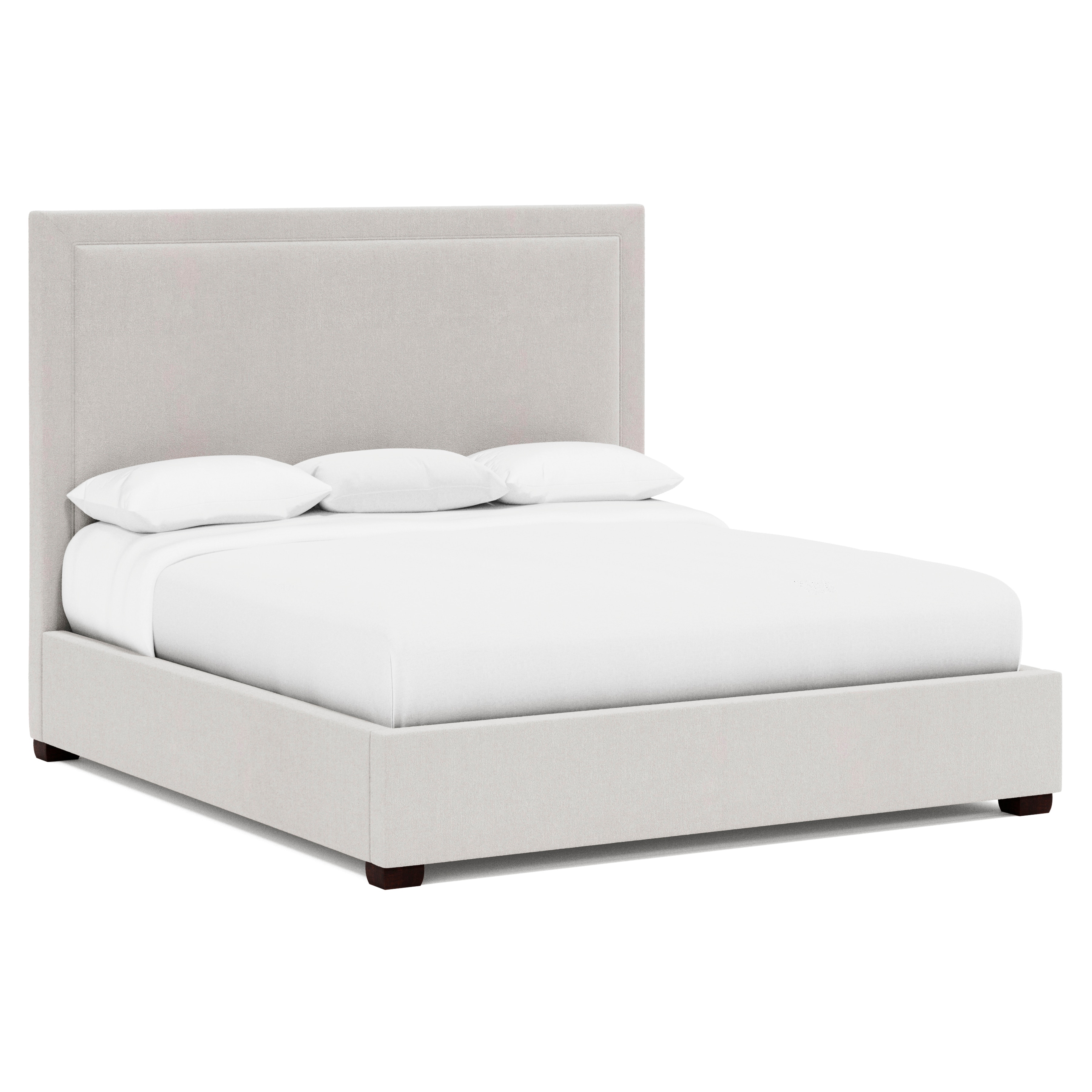 Bernhardt Interiors Morgan Fabric Storage Panel King Bed 753H76, 753SFR6