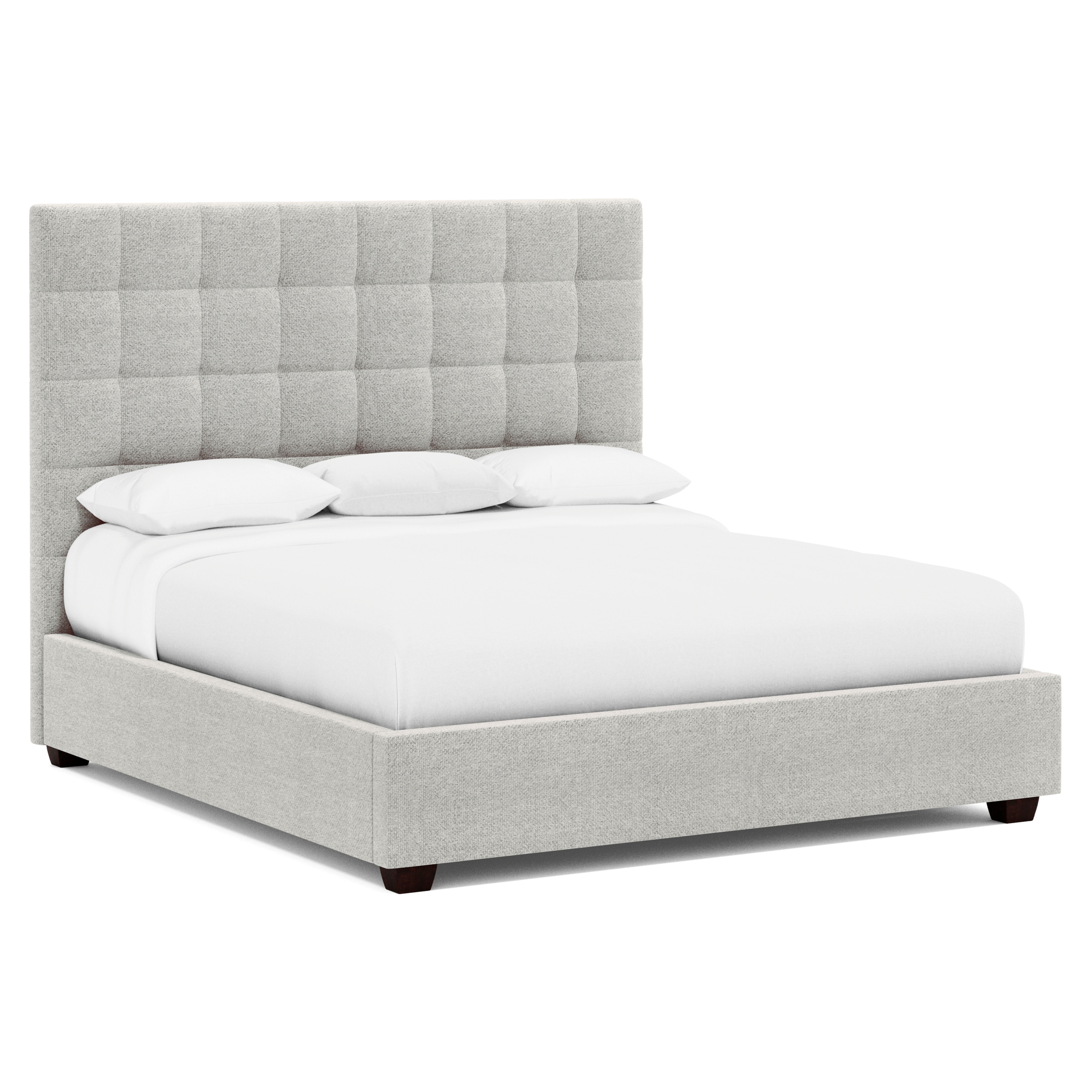 Bernhardt Interiors Avery Fabric Storage Panel King Bed 755H73, 755SFR6
