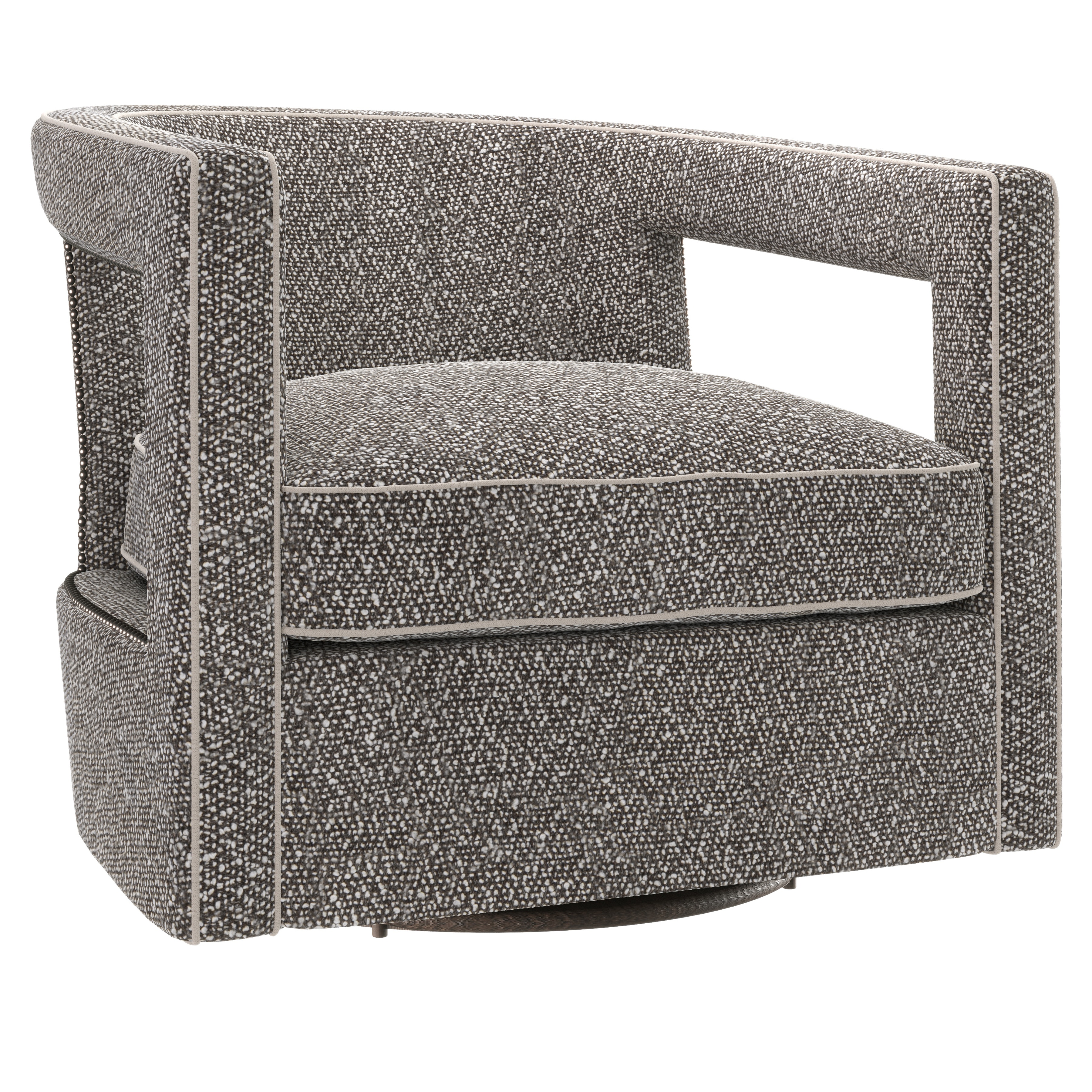 Bernhardt Interiors Alana Fabric Swivel Chair N1118S
