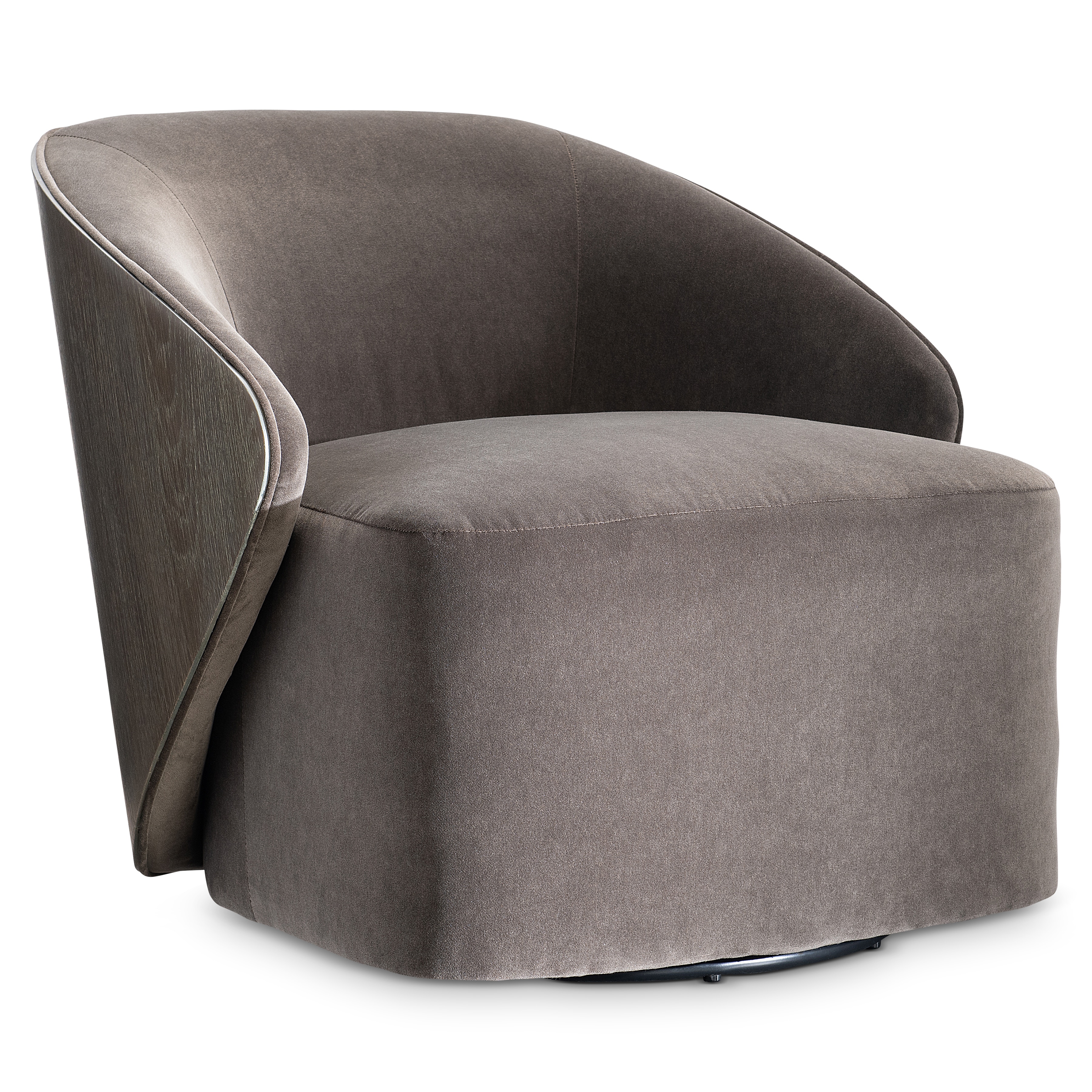 Bernhardt Interiors Gianni Fabric Swivel Chair N1312S