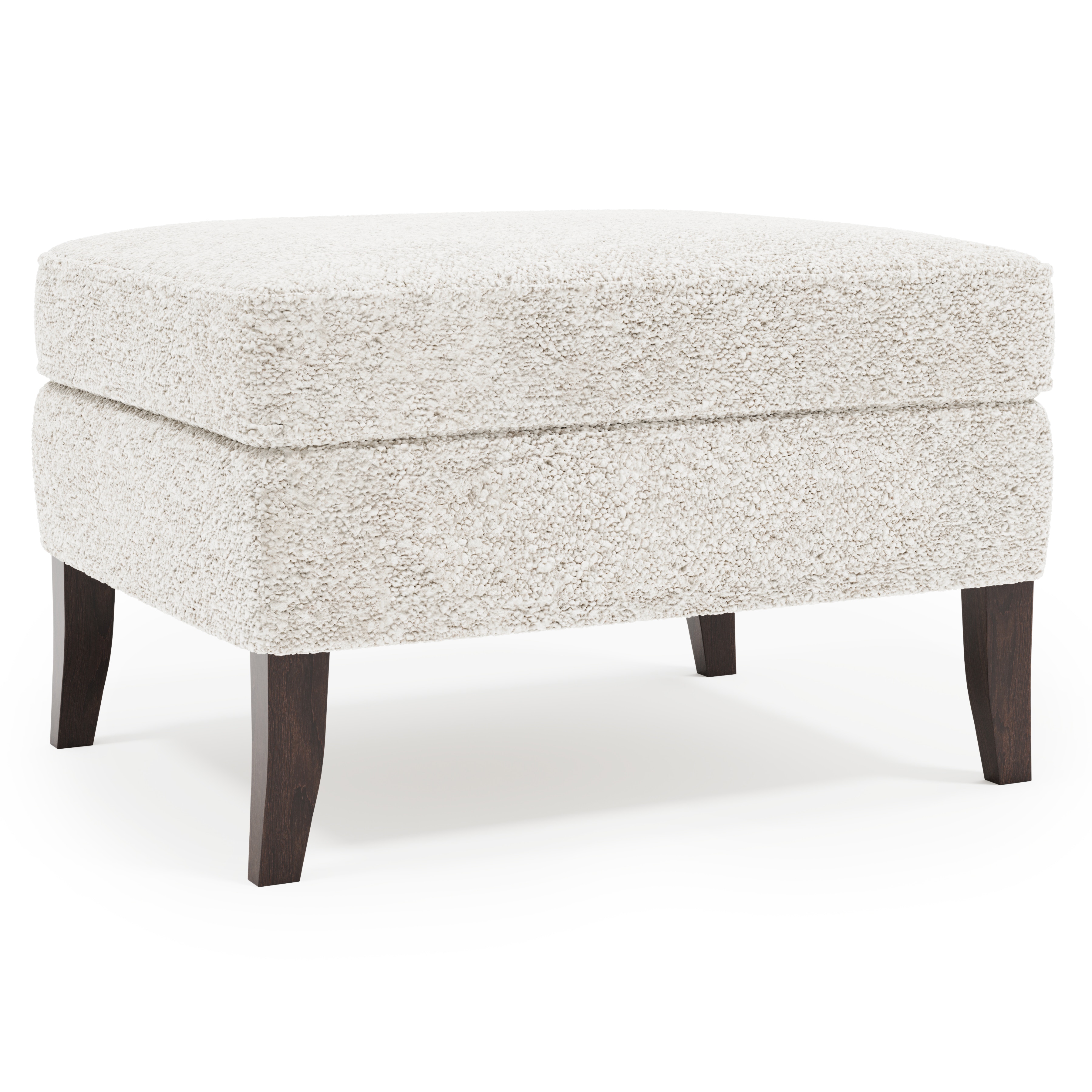 Bernhardt Interiors Kingston Fabric Ottoman N1700X