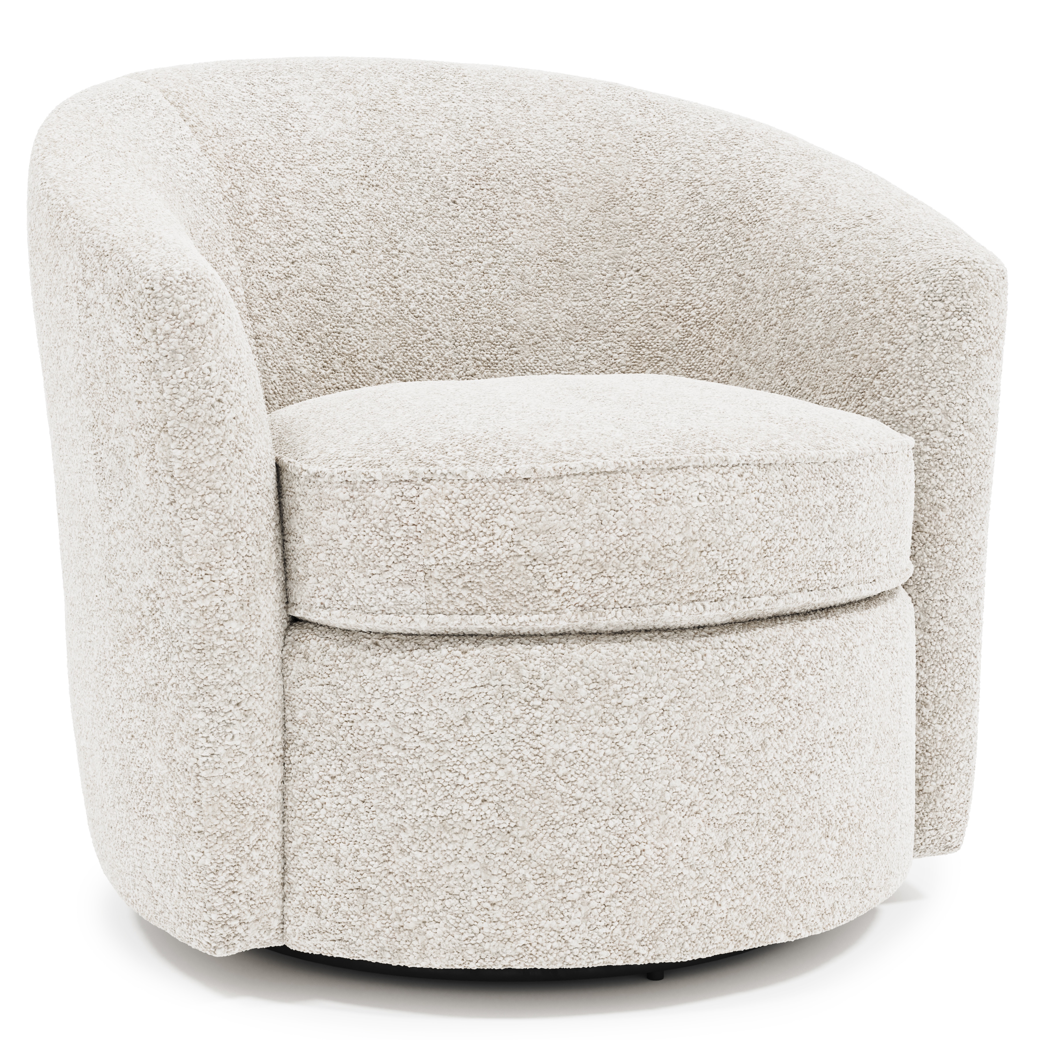 Bernhardt Interiors Elizabeth Fabric Swivel Chair N1745SY