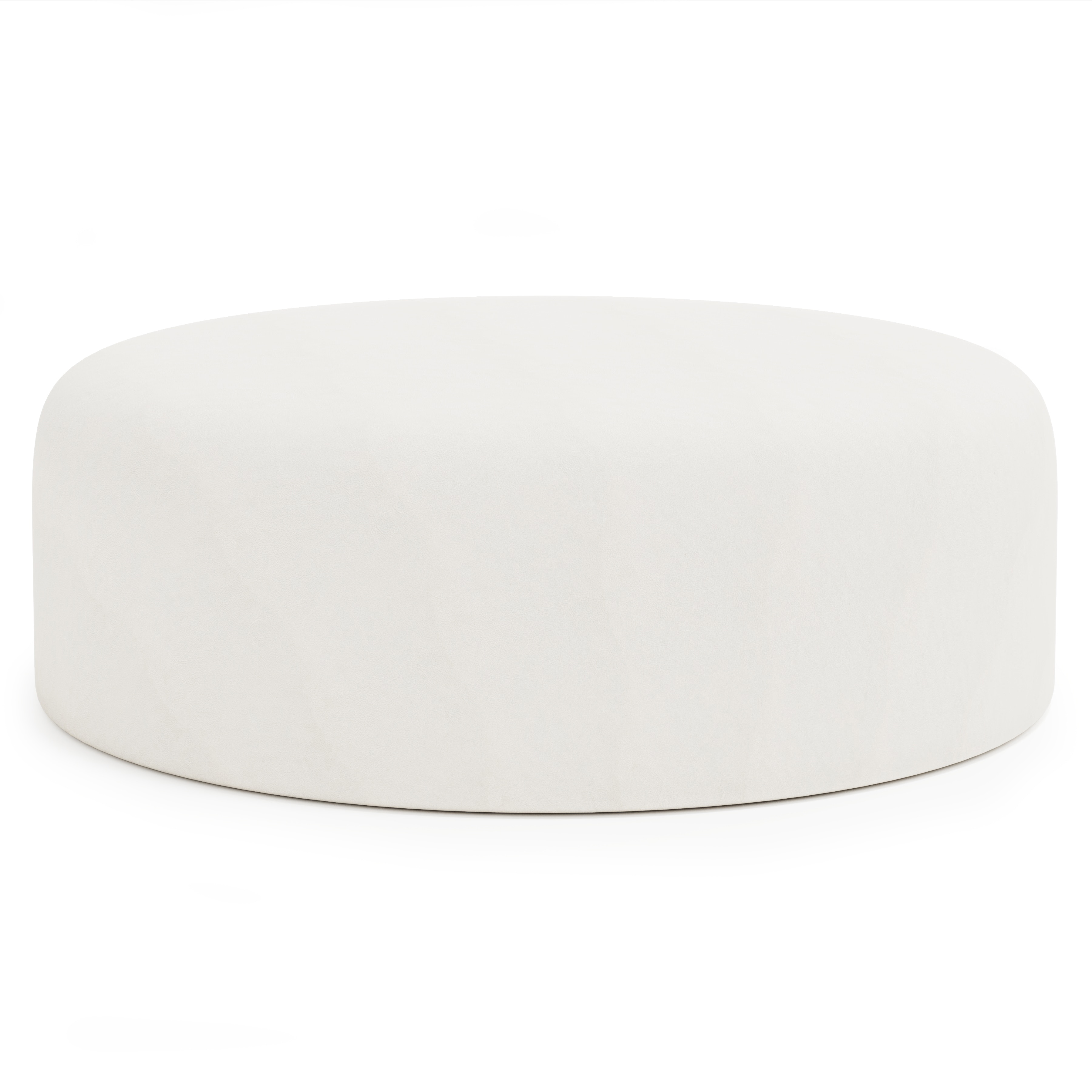 Bernhardt Interiors Tyre Leather Ottoman N4201L