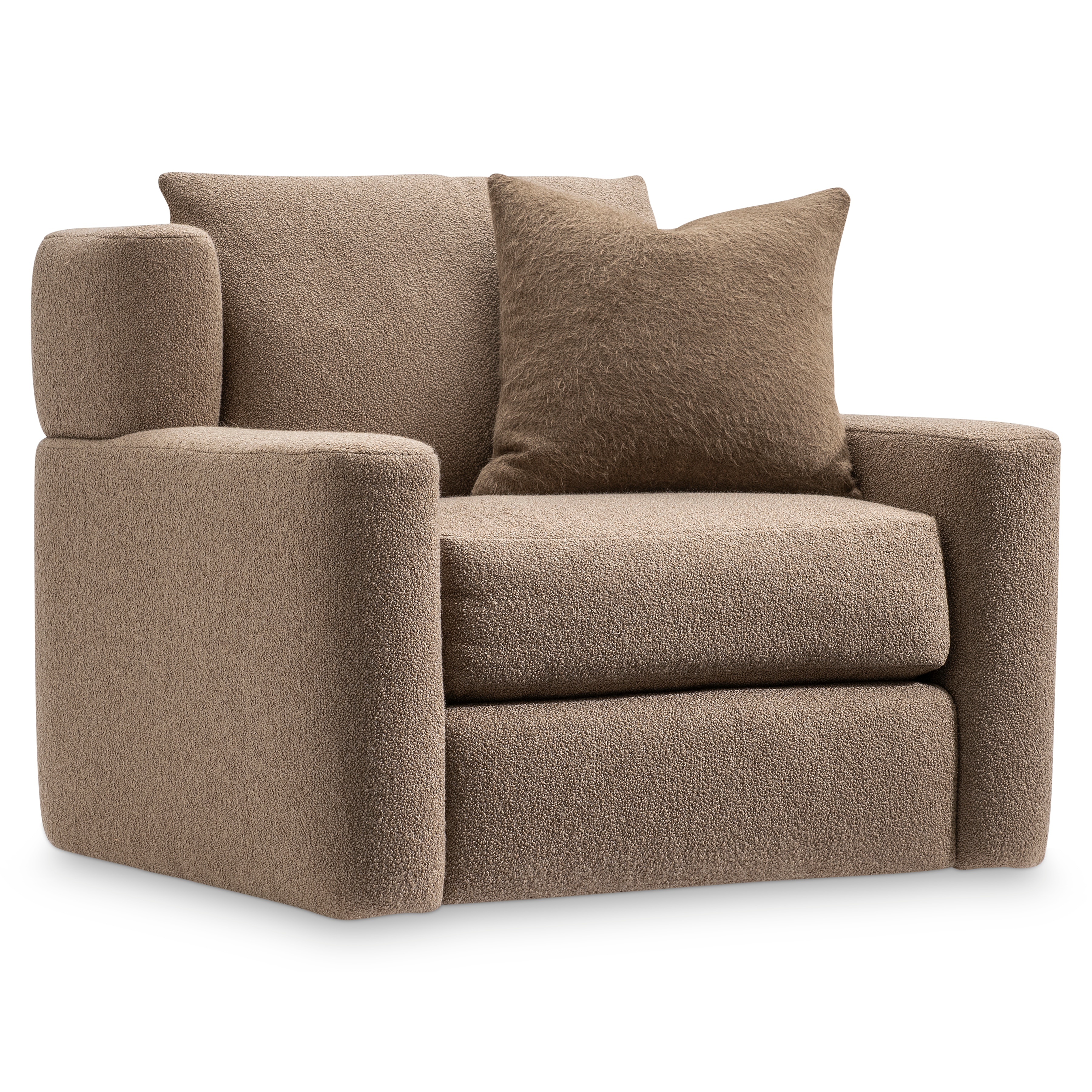 Bernhardt Interiors Laurent Fabric Swivel Chair N4512S