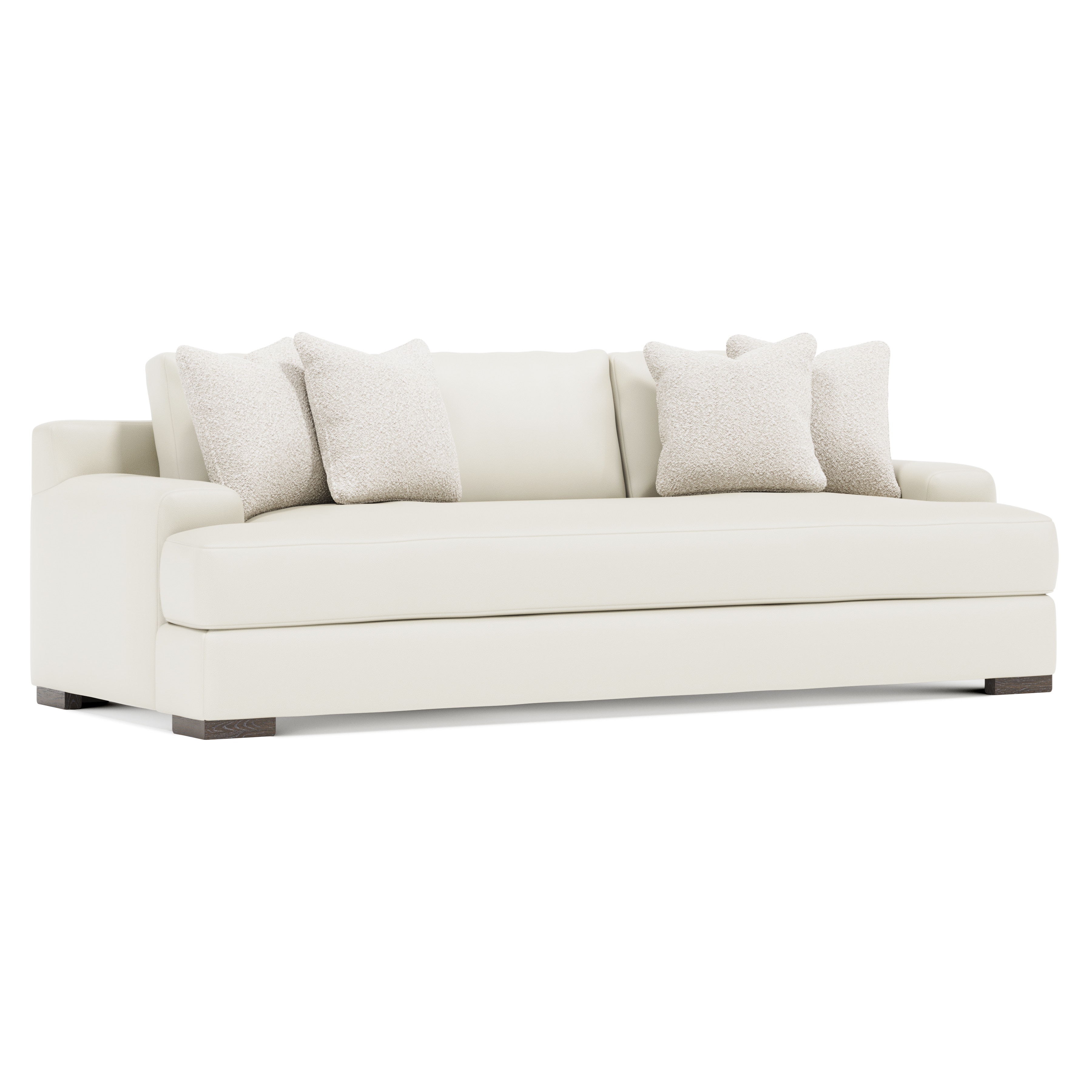 Bernhardt Interiors Andie Leather Sofa N9727L