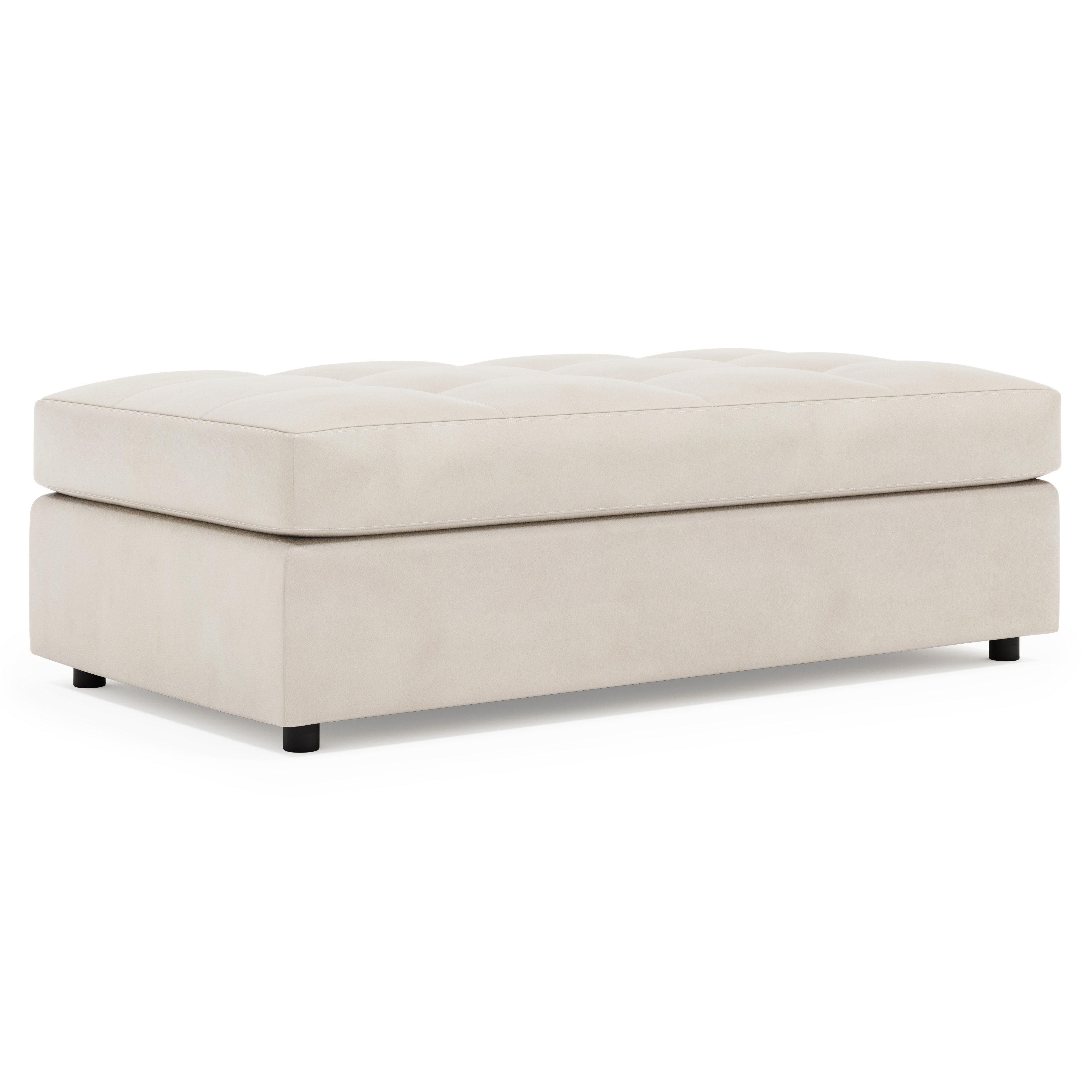 Bernhardt Nest Leather Ottoman 3300L