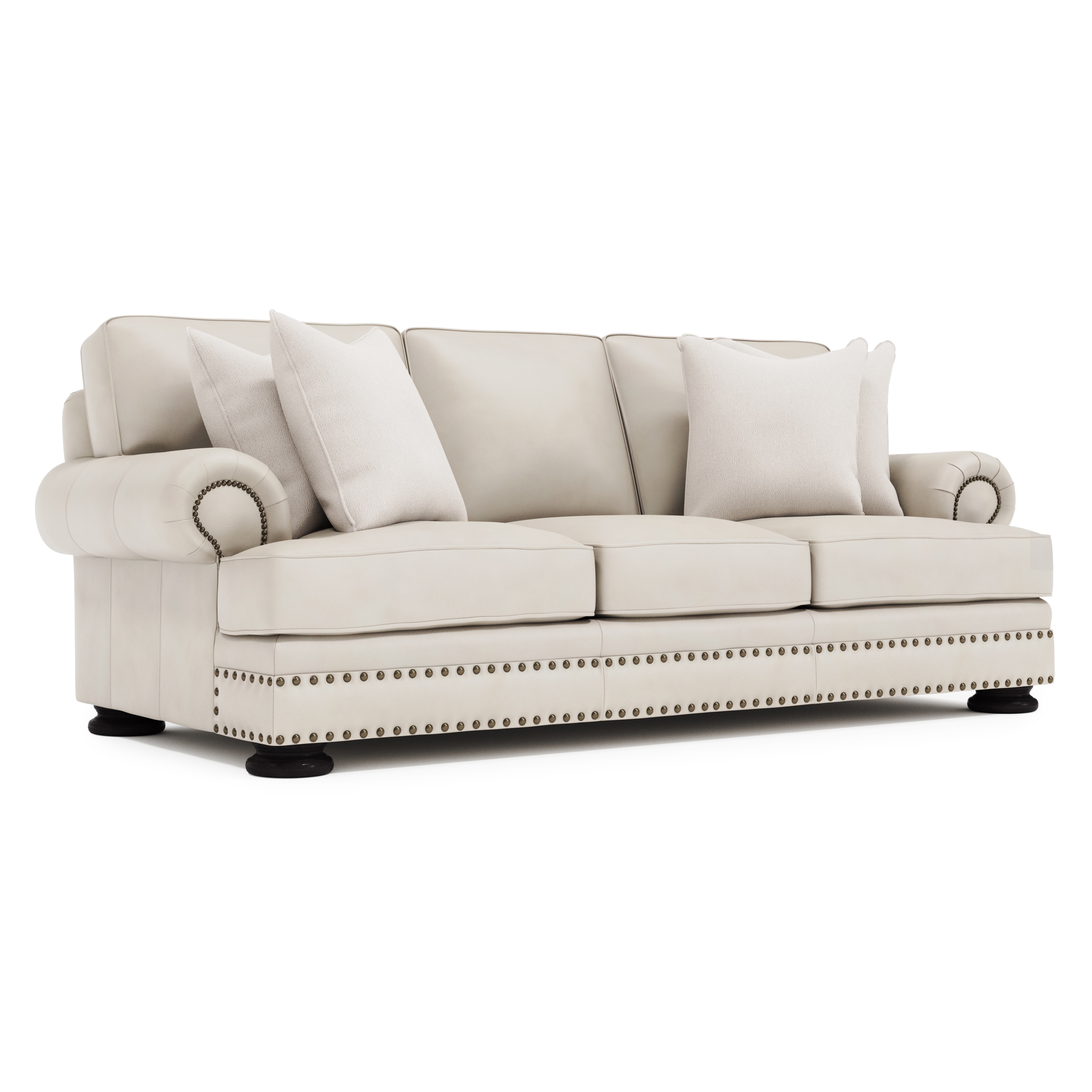 Bernhardt Foster Leather Sofa 5377L