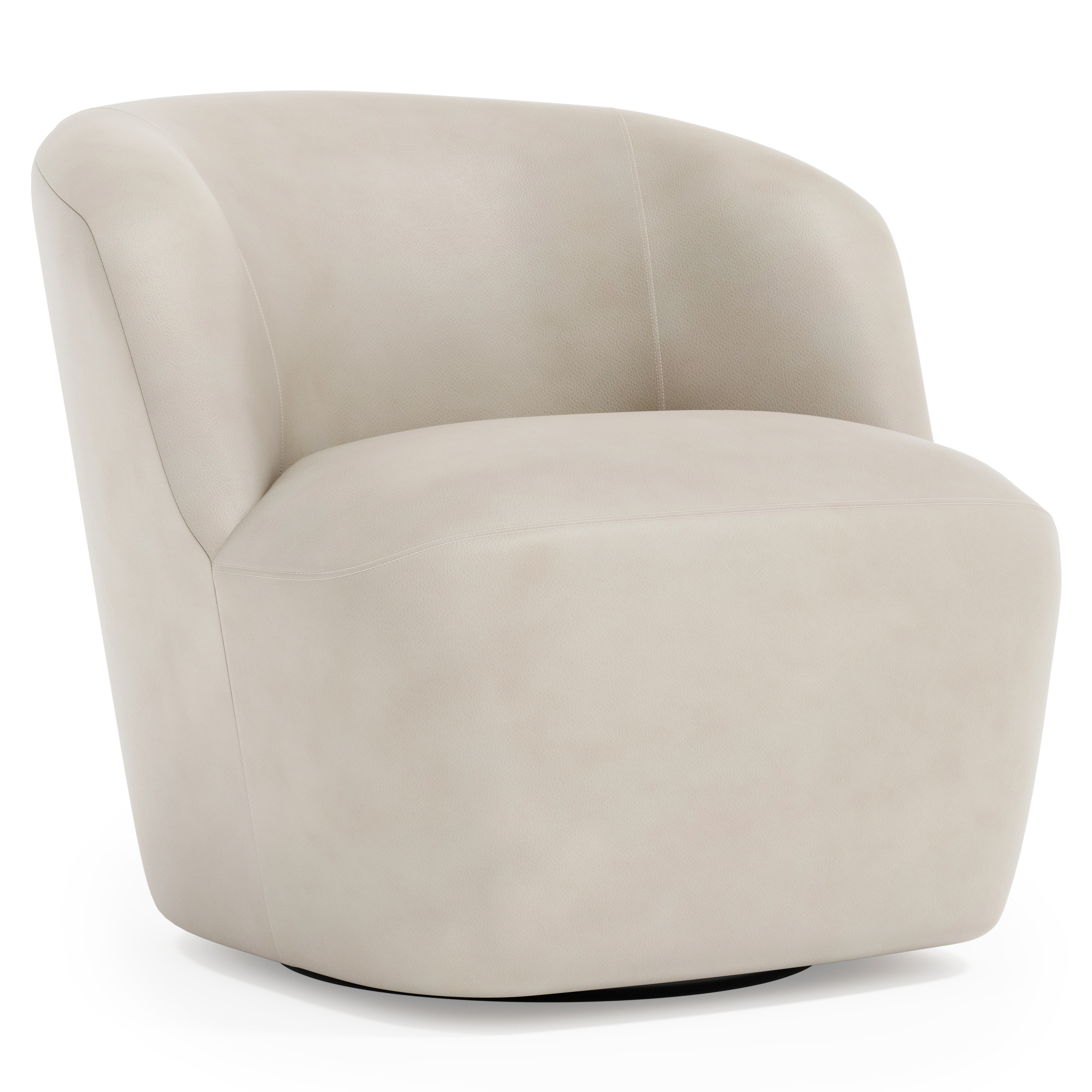 Bernhardt Tilly Leather Swivel Chair 6203SL